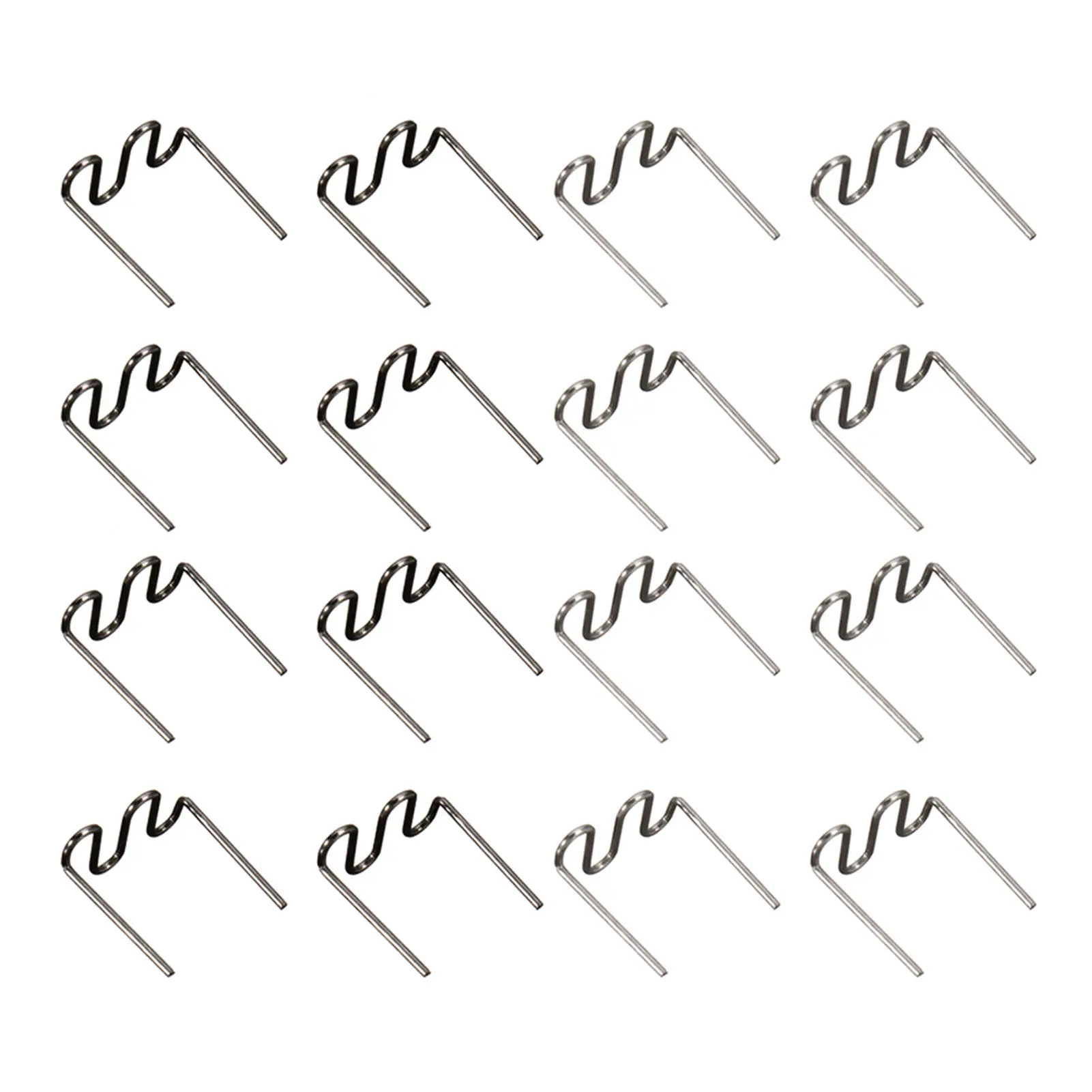 500pcs Plastic Repair Machine Welding Hot Stapler Pre Cut Waves Staple 0.6mm/0.8mm Big Waves Car Bumper Repair Waves Staple
