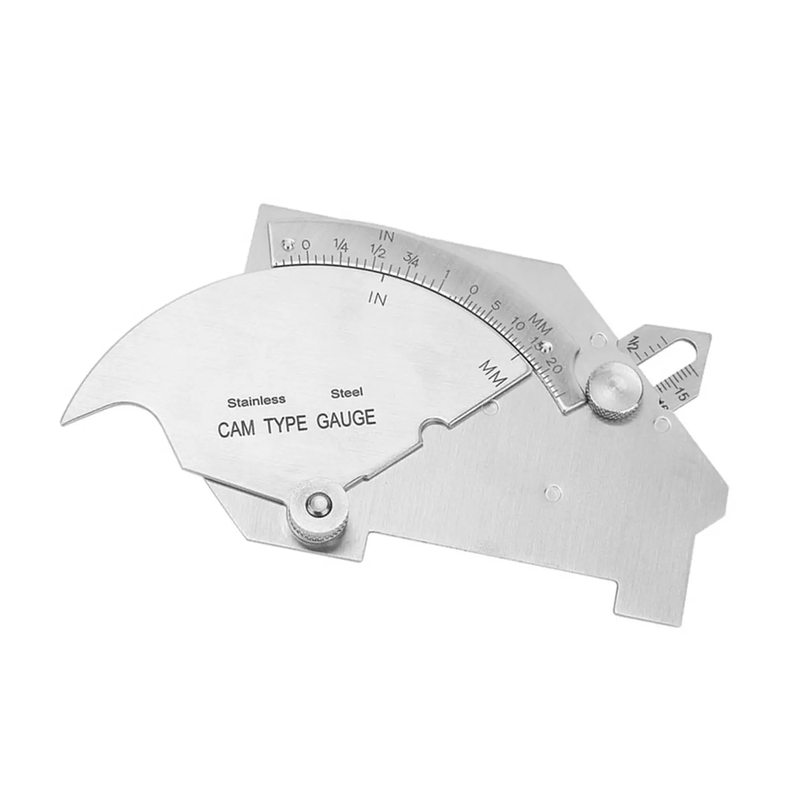 Seam Inspection Ruler Weld Gauge Steel Welding Measure Tool MG-8 Weld Gauge Seam Inspection Ruler Bridge CAM Welding Gage