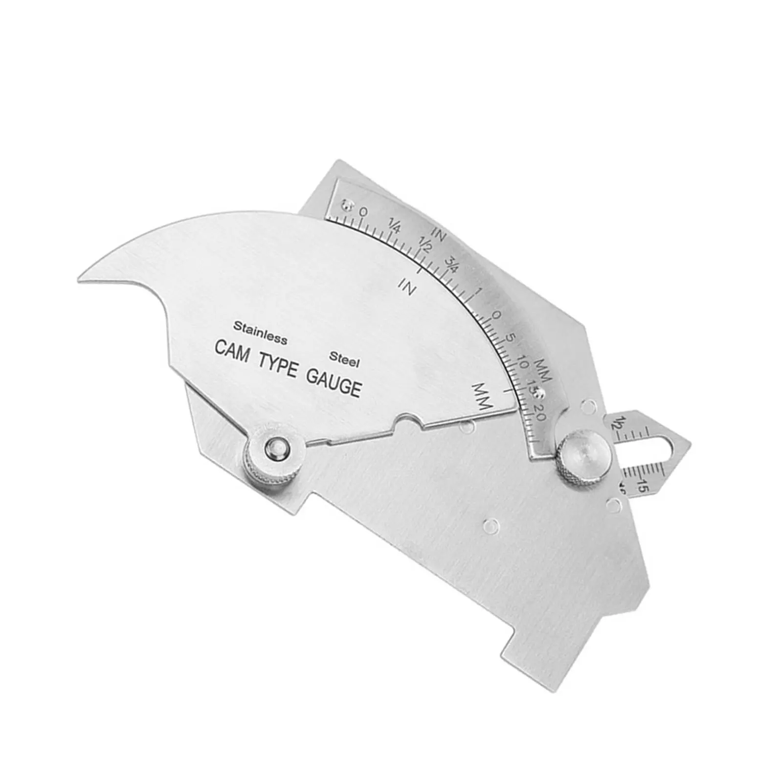 Seam Inspection Ruler Weld Gauge Steel Welding Measure Tool MG-8 Weld Gauge Seam Inspection Ruler Bridge CAM Welding Gage