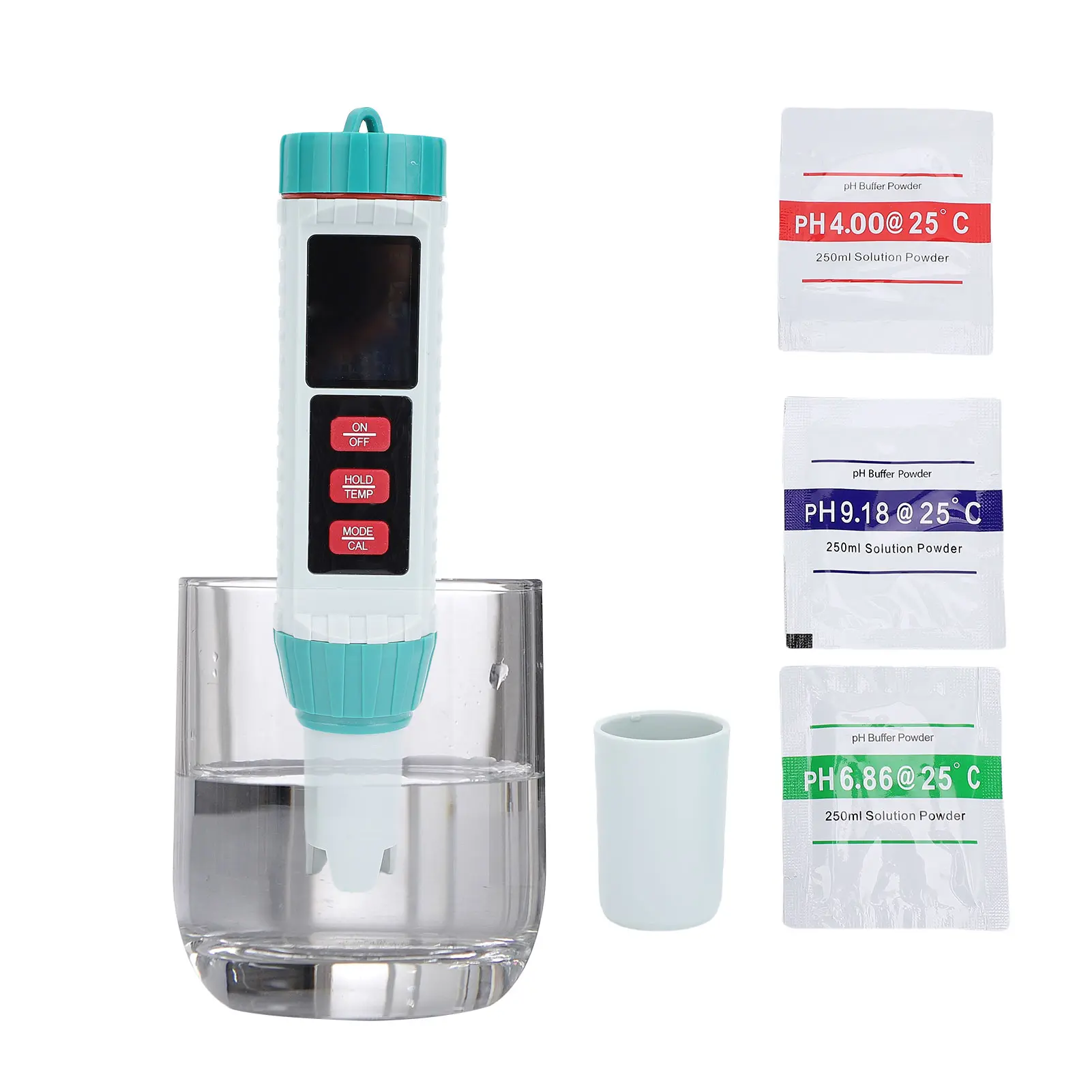 5-In-1  Salt Tester High Accuracy Water Quality Pen Sensor with LCD Display for Drinking Aquarium Pool Drinking Water Tester