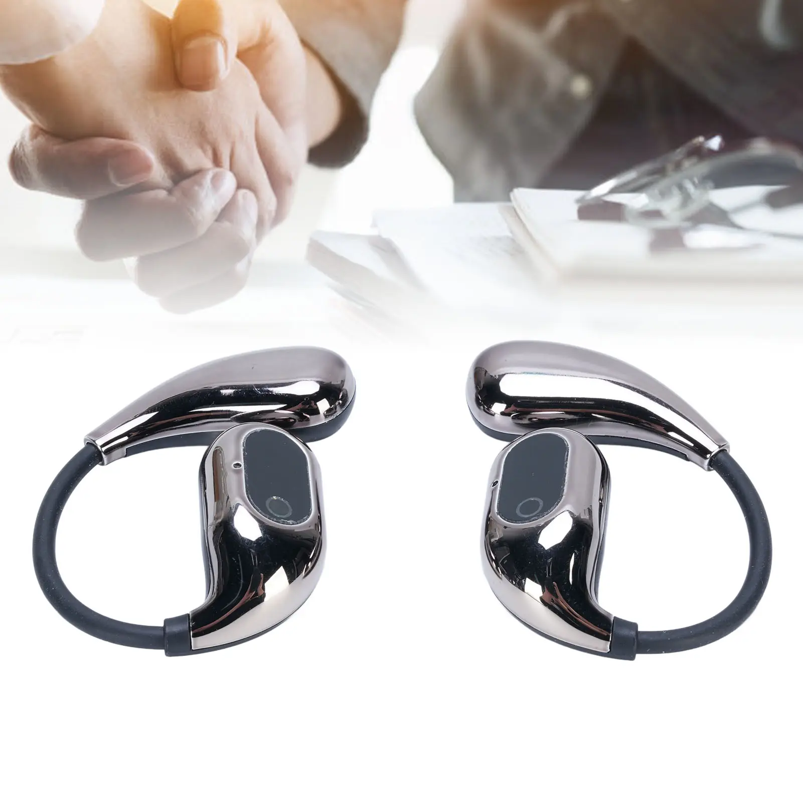 AI Language Translation Earbuds Two Way Translation Bluetooth Translation Earbuds 138 Languages Support Ergonomic for Business