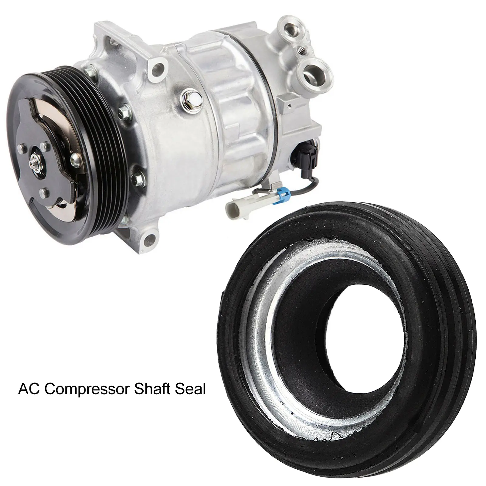 Compressor Output Shaft Oil  Kit Anti Aging Strong Sealing Wear Proof AC Compressor Shaft  for MSC90 Compressor