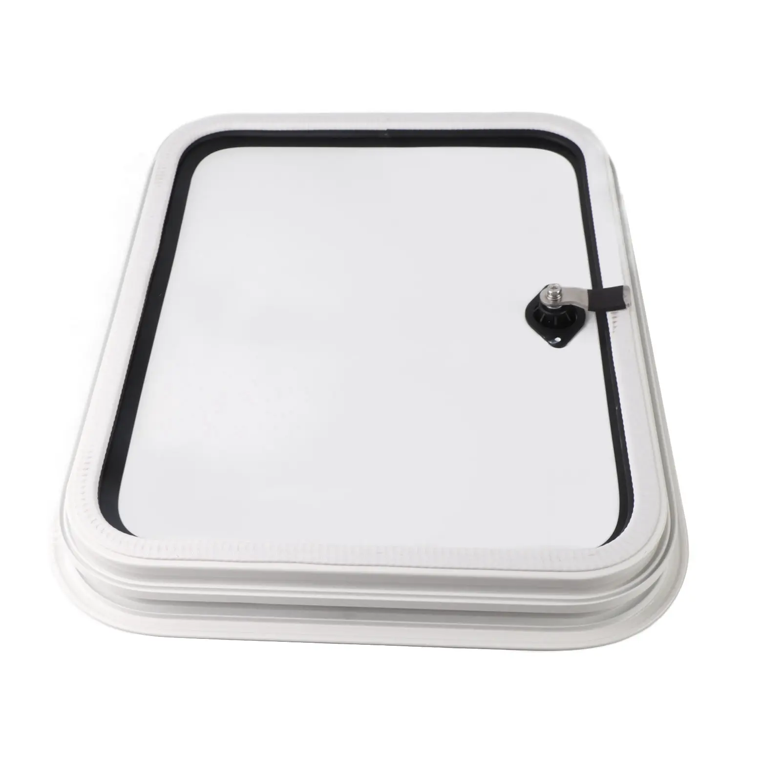 Motorhome Baggage Door RV Compartment Door H500 W400mm Anti UV Perfect Sealing Rounded Corner Baggage Storage Door for Motorhome