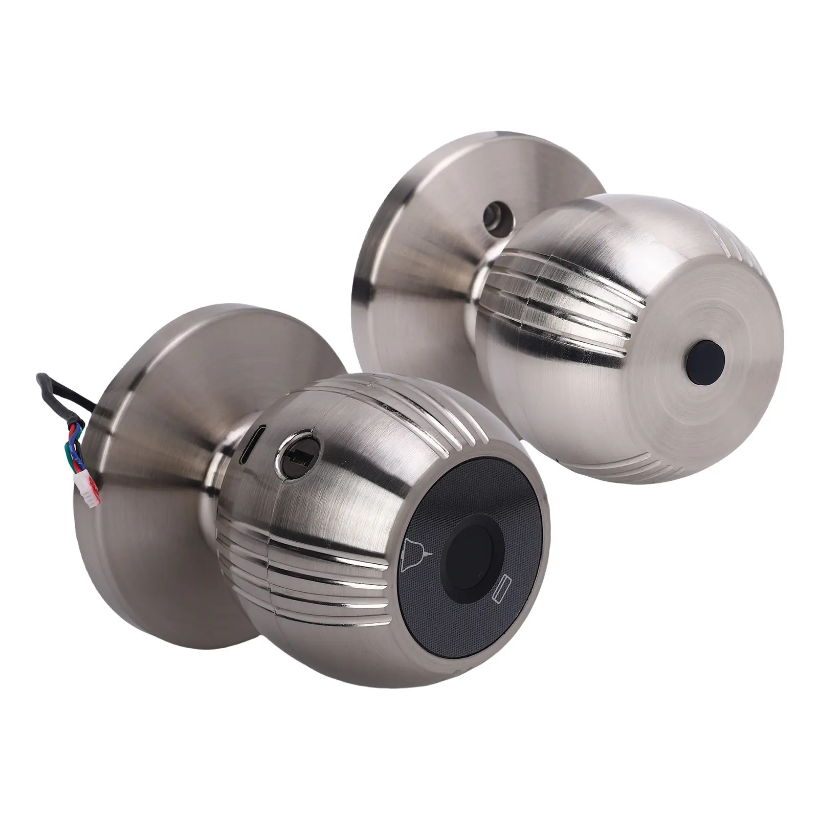 Smart Lock Keyless Entry Door Lock Fingerprint Door Knob TY App Remote Access BT 5-in-1 Fingerprint/Password/Card/Key/App Door L