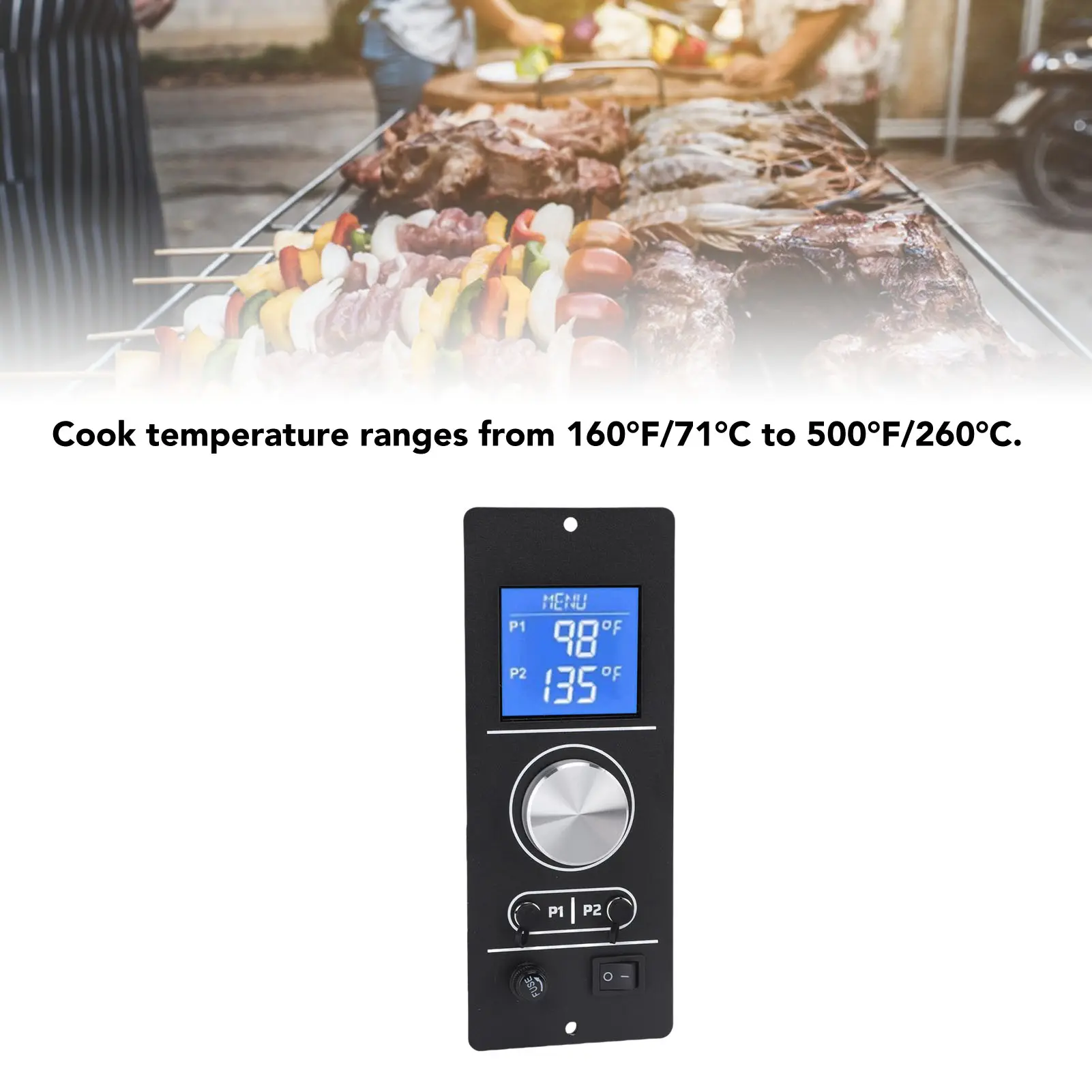 PID Pellet Grill Controller Replacement for SGX DLX XT Pellet Grill BBQ Digital Temperature Control Board Upgrading