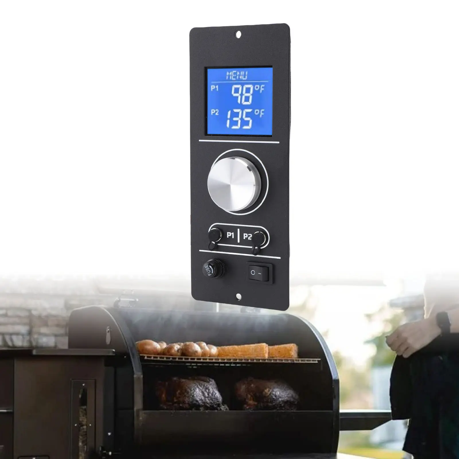 PID Pellet Grill Controller Replacement for SGX DLX XT Pellet Grill BBQ Digital Temperature Control Board Upgrading