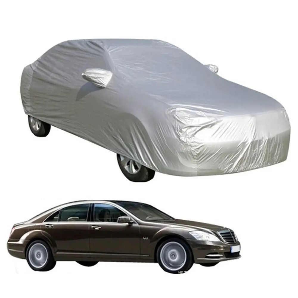 Vislone Universal Full Car Cover Outdoor Indoor UV Protection Sunscreen Heat Protection Dustproof  Scratch-Resistant Sedan Suit