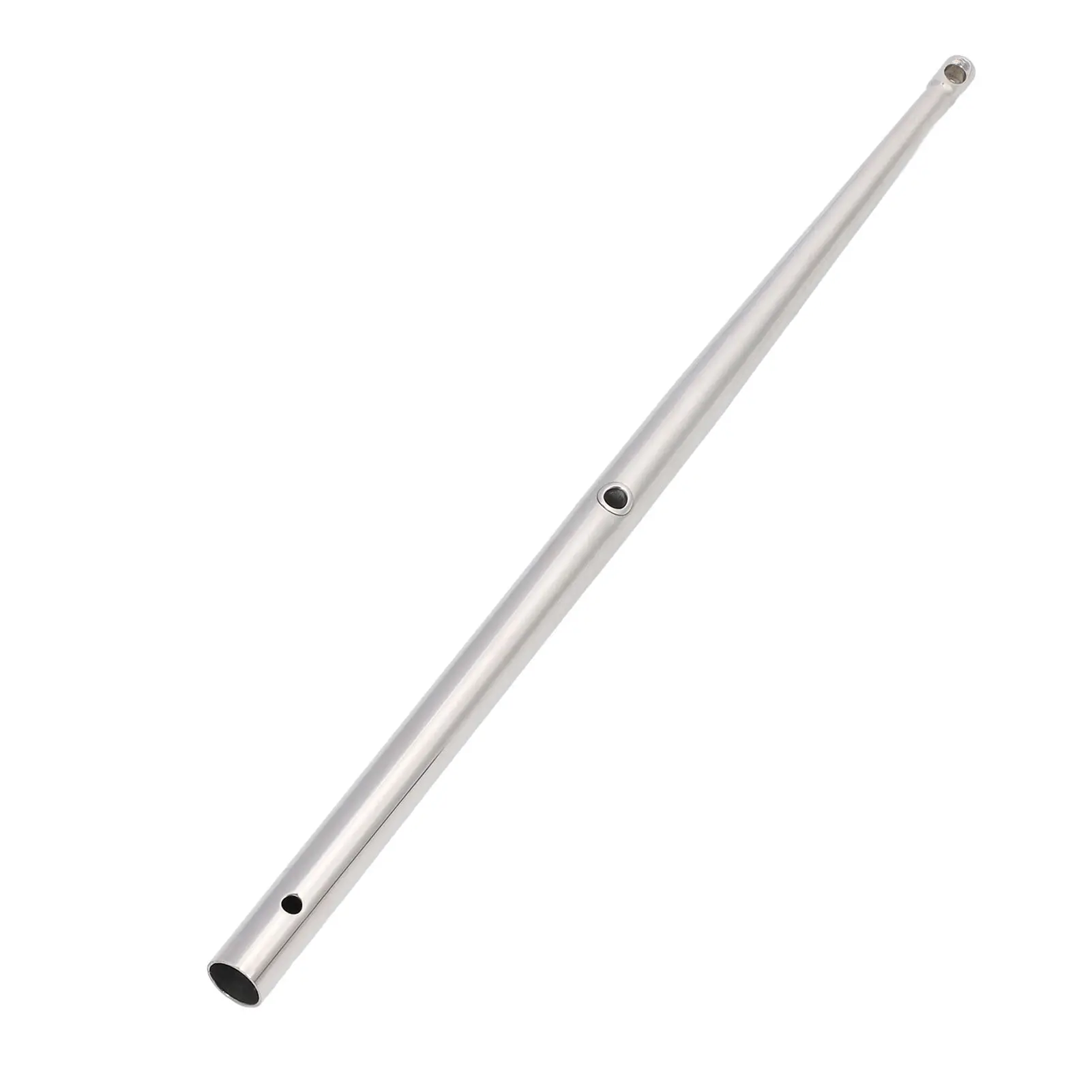 610mm Boat Stanchion Tube 316 Stainless Steel Rustproof Rugged Construction Long Durability for Marine Boat Boat Stanchion Pole