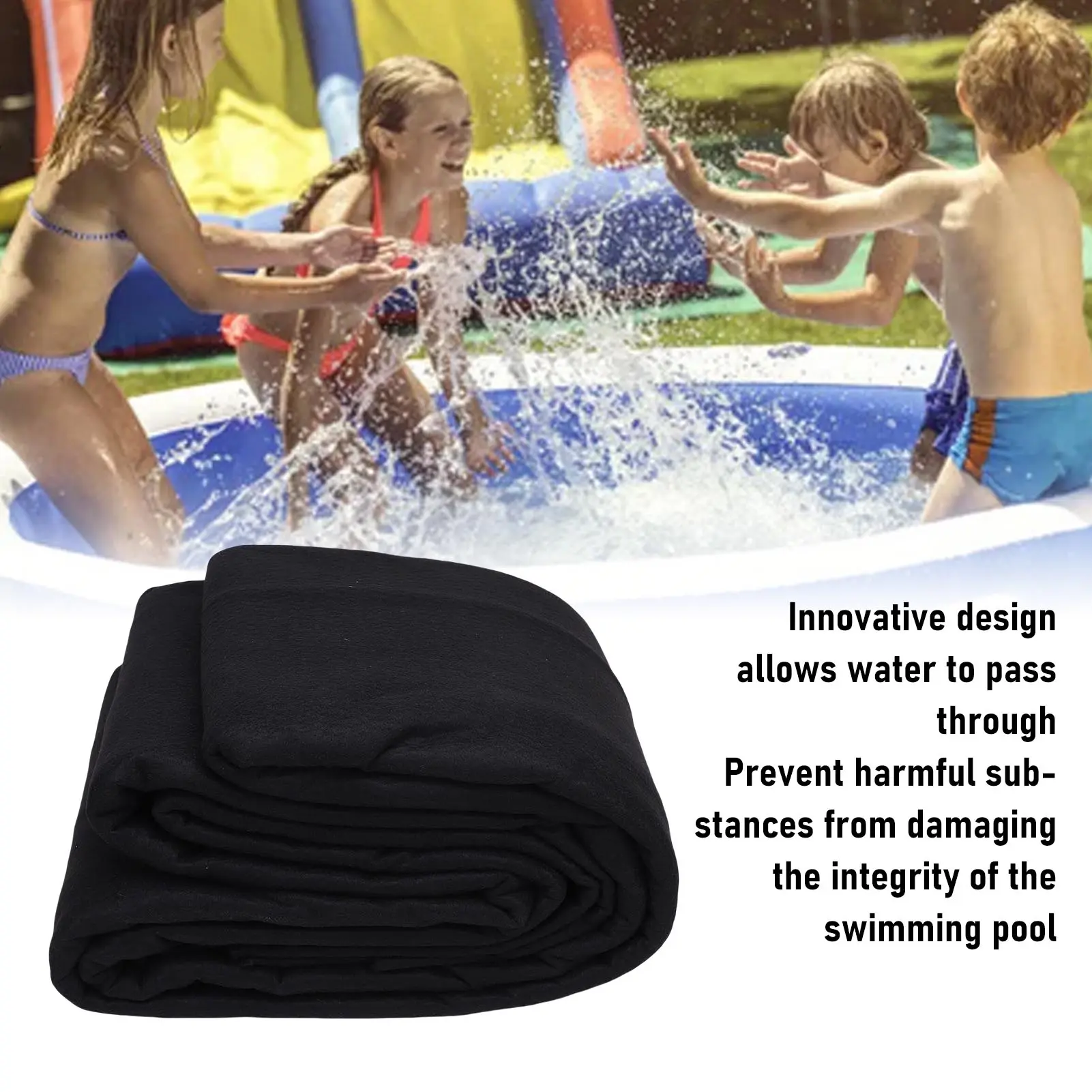 Ground Pool Liner Pool Pad Puncture  Under Pool Padding Thickened Pool Liner Pad for Above Ground Pool