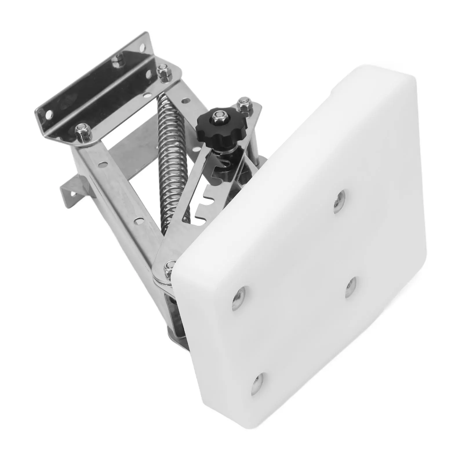 Outboard Engine Bracket Outboard Motor Bracket 304 Stainless Steel Auxiliary Boat Motor Bracket for 7.5 to 20  2 Stroke Motors