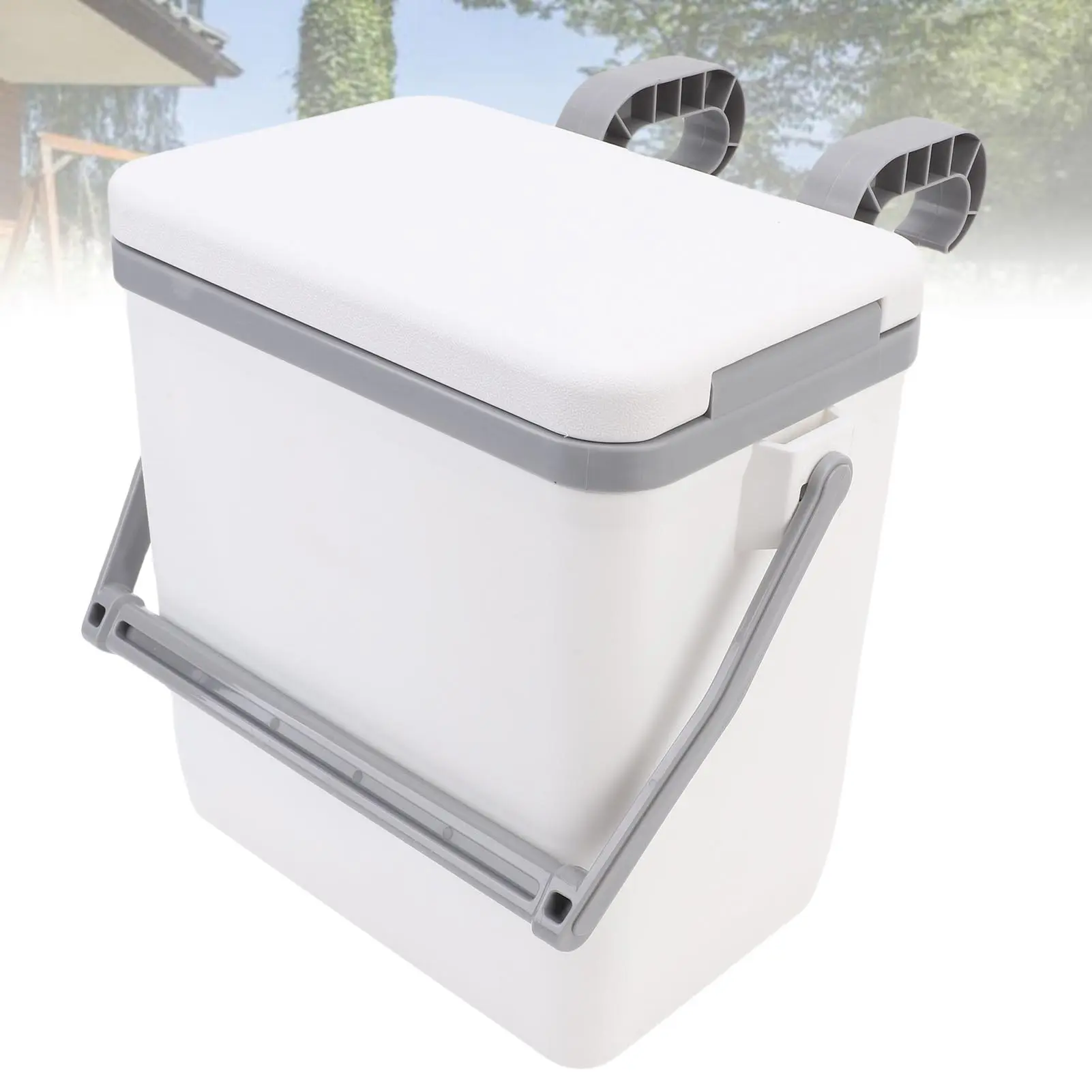 Insulated Hard Cooler with Handle Pool Cooler Portable Water Proof Insulated Poolside Hard Cooler with Handle for Swimming Pool
