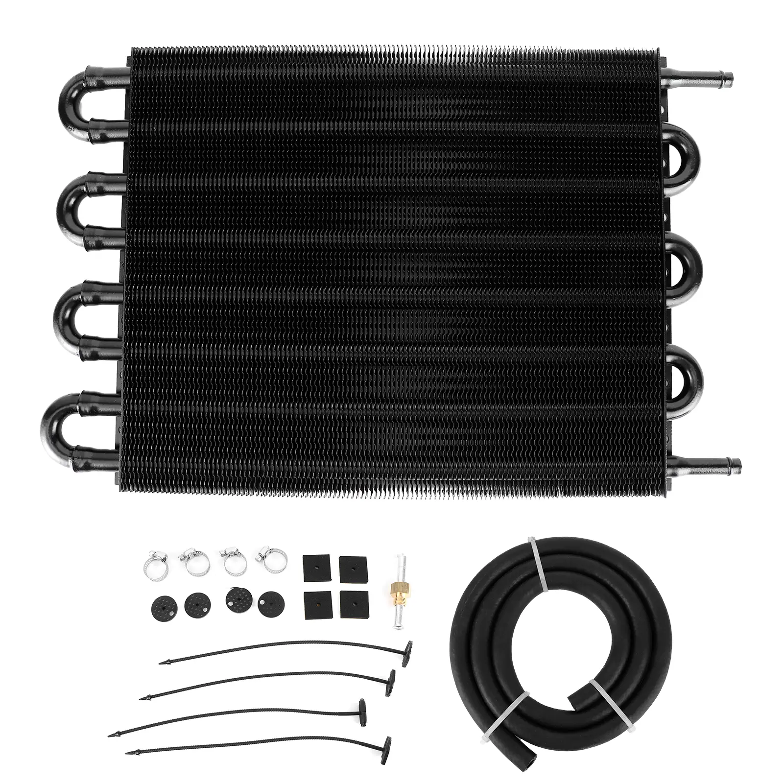 Oil Cooler OC‑1405 8 Rows 26 000LBS GVW Engine Aluminum Parts W/Tube   Oil Cooler