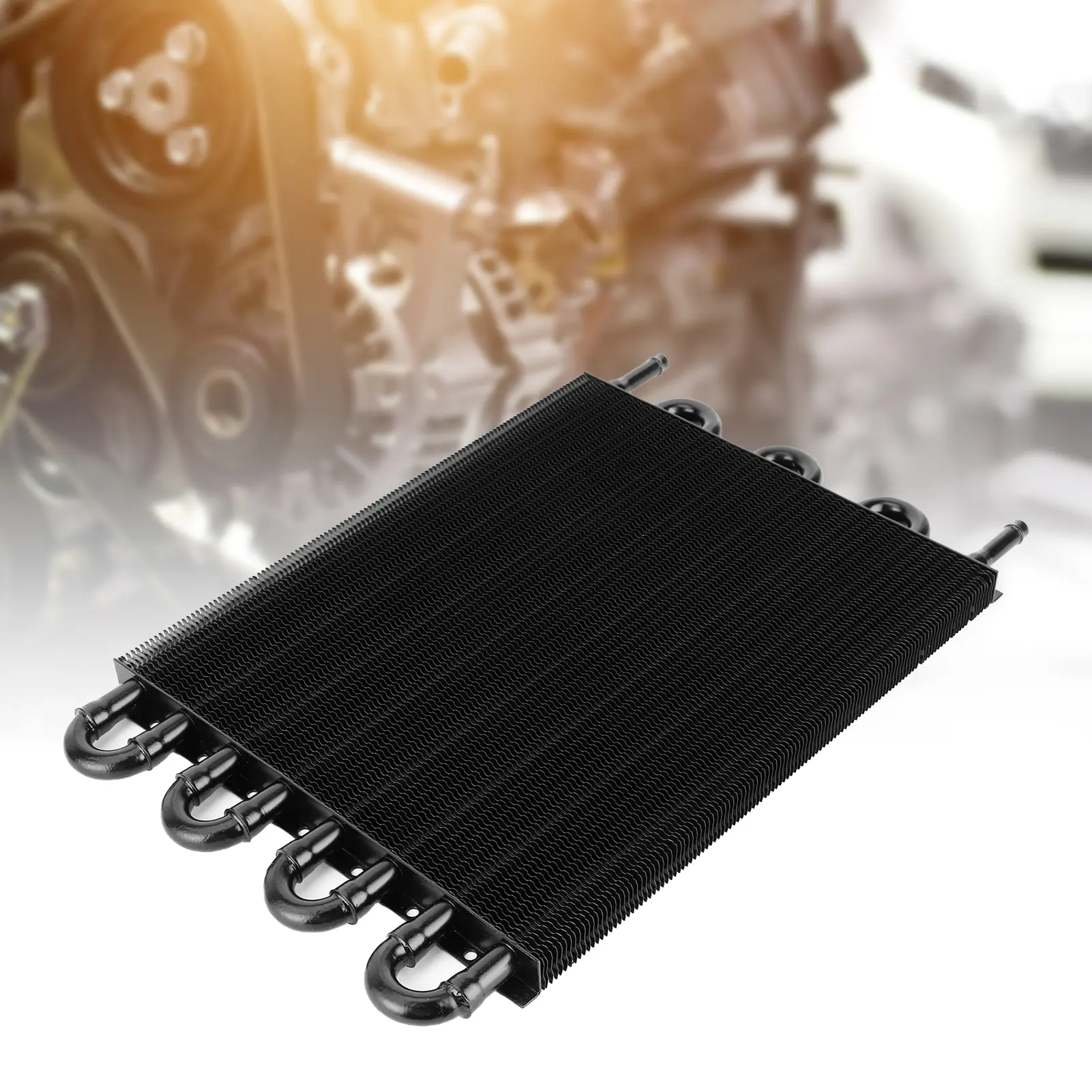 Oil Cooler OC‑1405 8 Rows 26 000LBS GVW Engine Aluminum Parts W/Tube   Oil Cooler