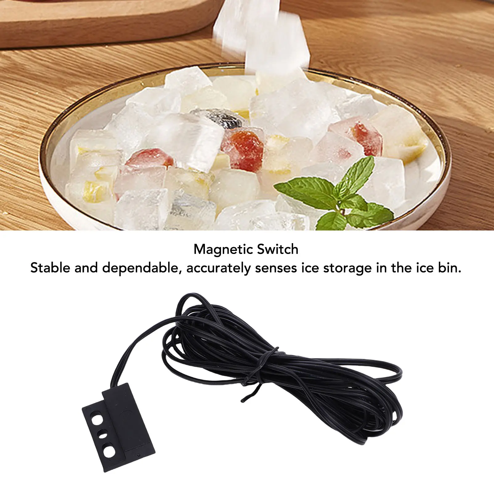 Ice Machine Ice Full Sensor PVC  Ice Maker Magnetic Door  for Replacement  Ice Machine Full Ice