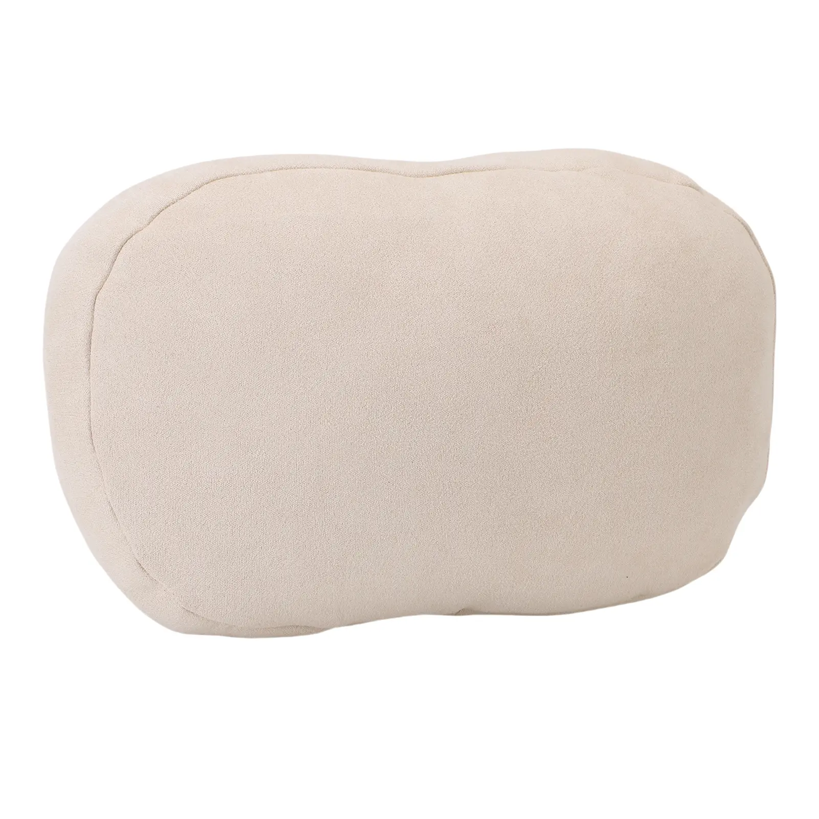 Car Neck Pillow Soft Ergonomic Pebble Shaped Comfortable Support Easy To Clean Lumbar Support Pillow for Office Chair Car Seat