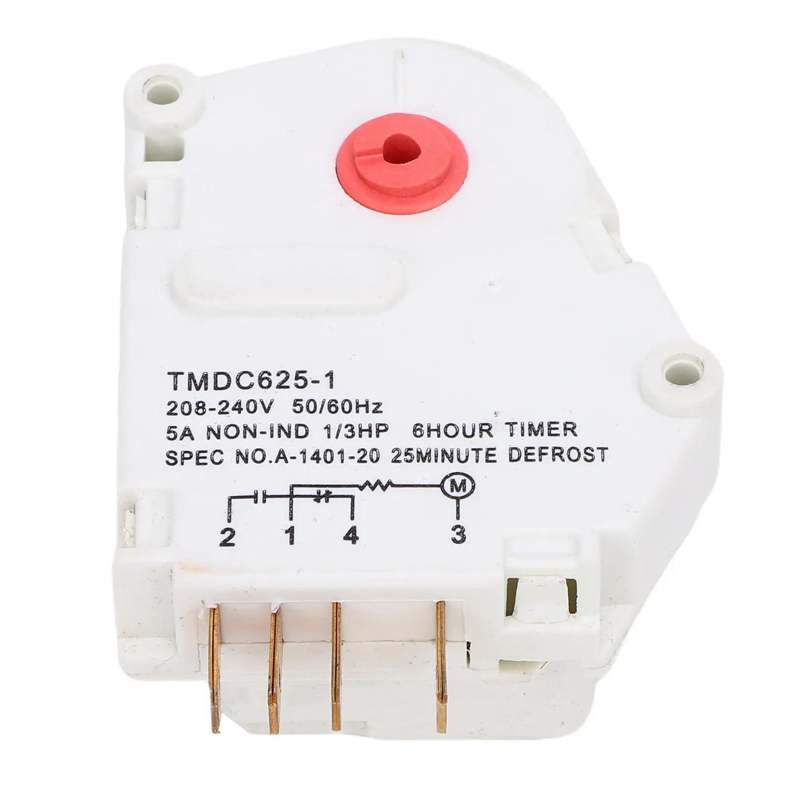 Refrigerator Defrost Timer Replacement Freezer Defrosting Control Timer for Home TMDJ625ZF1 Refrigerator Defrost Timer for Home