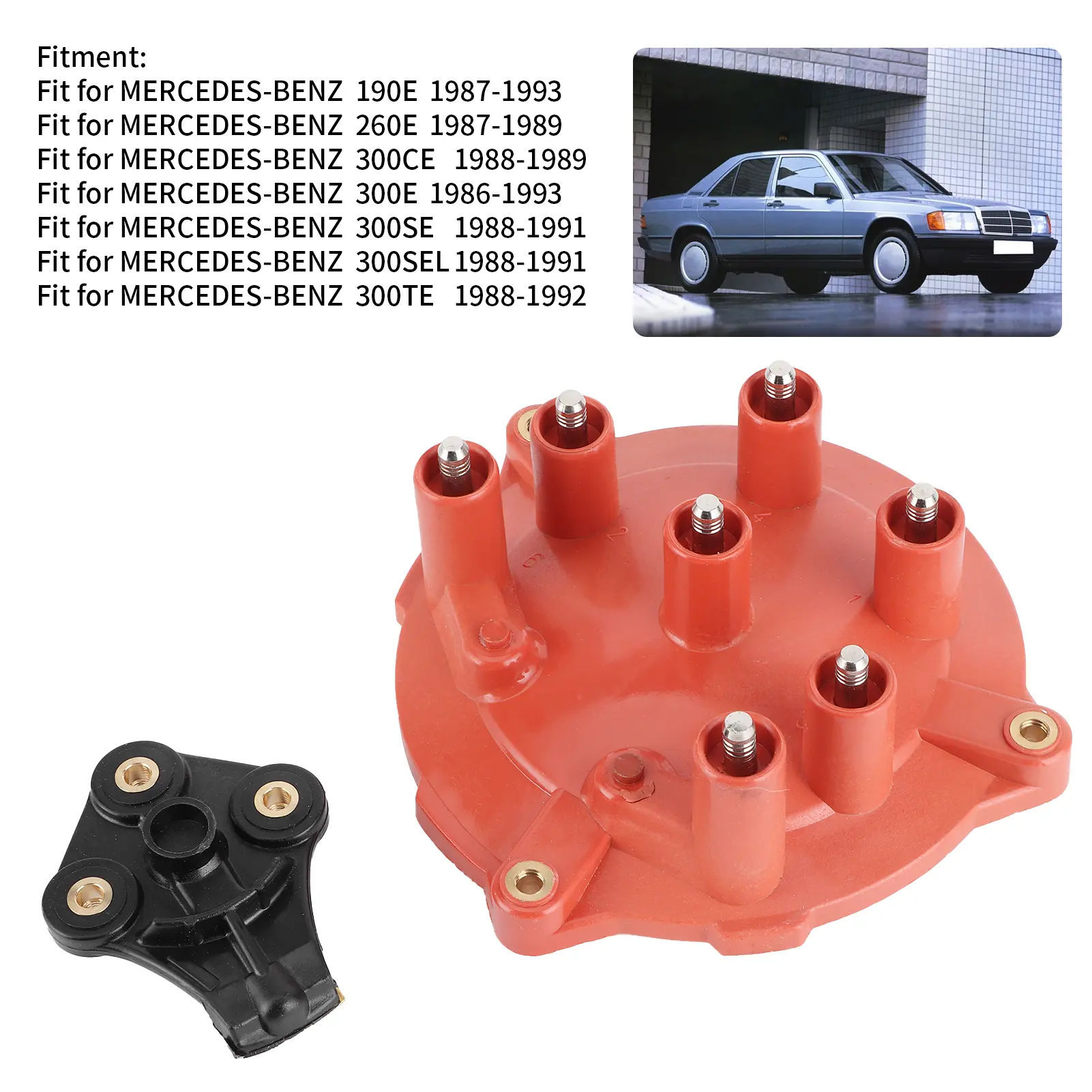 A1031580002 Distributor  A1031580002 Fit for MERCEDES‑ 190E/260E/300CE/300E/300SE/300SEL/300TE Ignition Distributor
