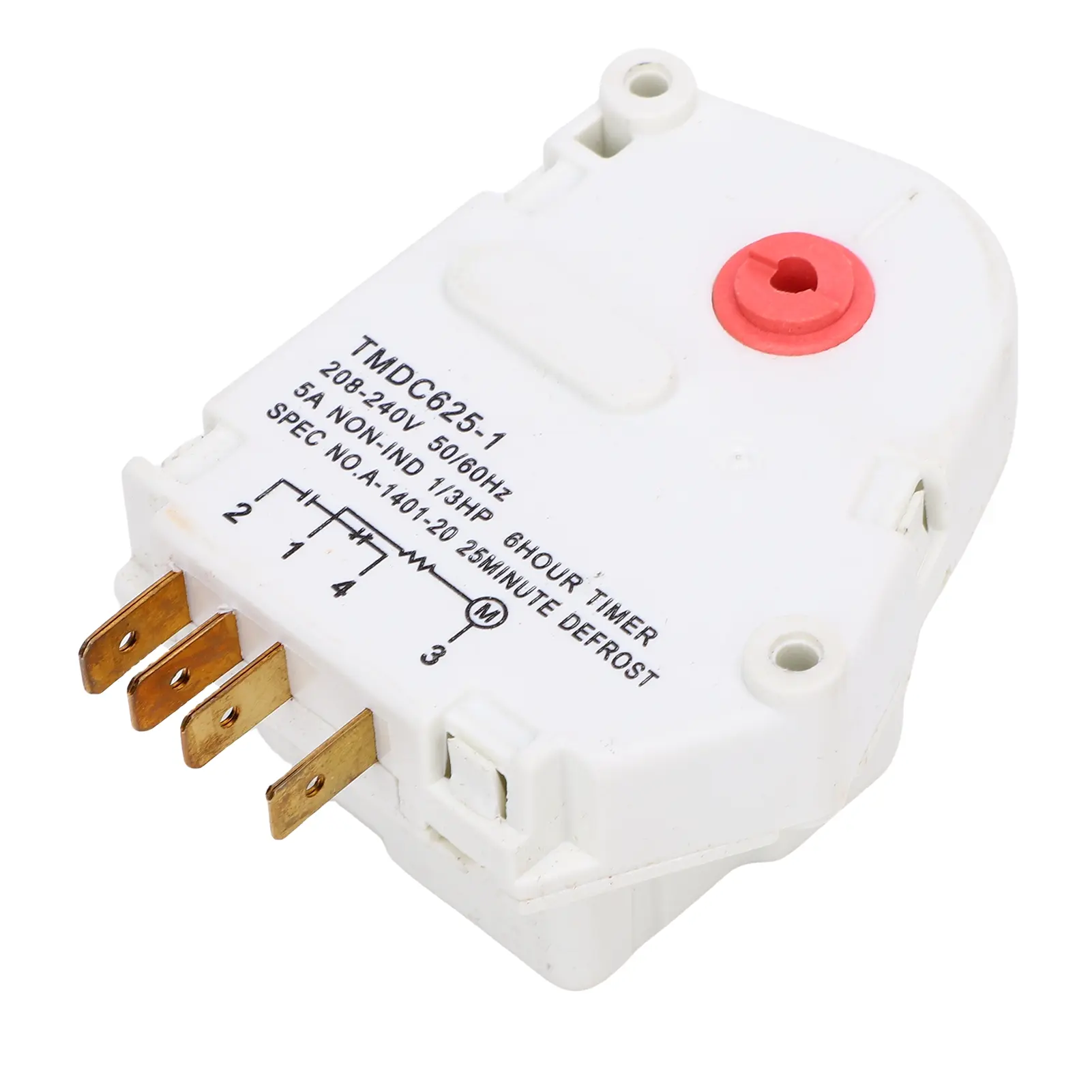 Refrigerator Defrost Timer Replacement Freezer Defrosting Control Timer for Home TMDJ625ZF1 Refrigerator Defrost Timer for Home