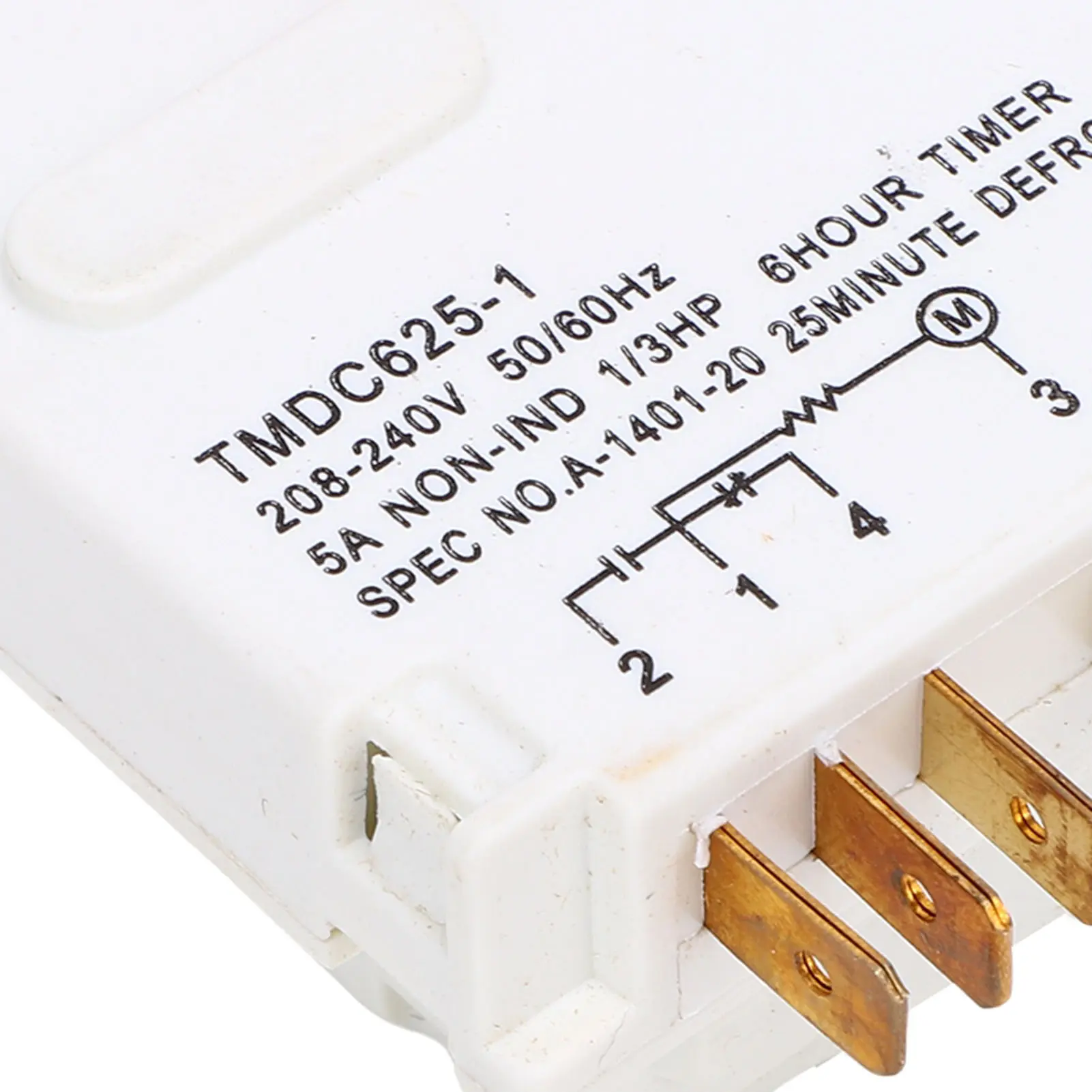Refrigerator Defrost Timer Replacement Freezer Defrosting Control Timer for Home TMDJ625ZF1 Refrigerator Defrost Timer for Home