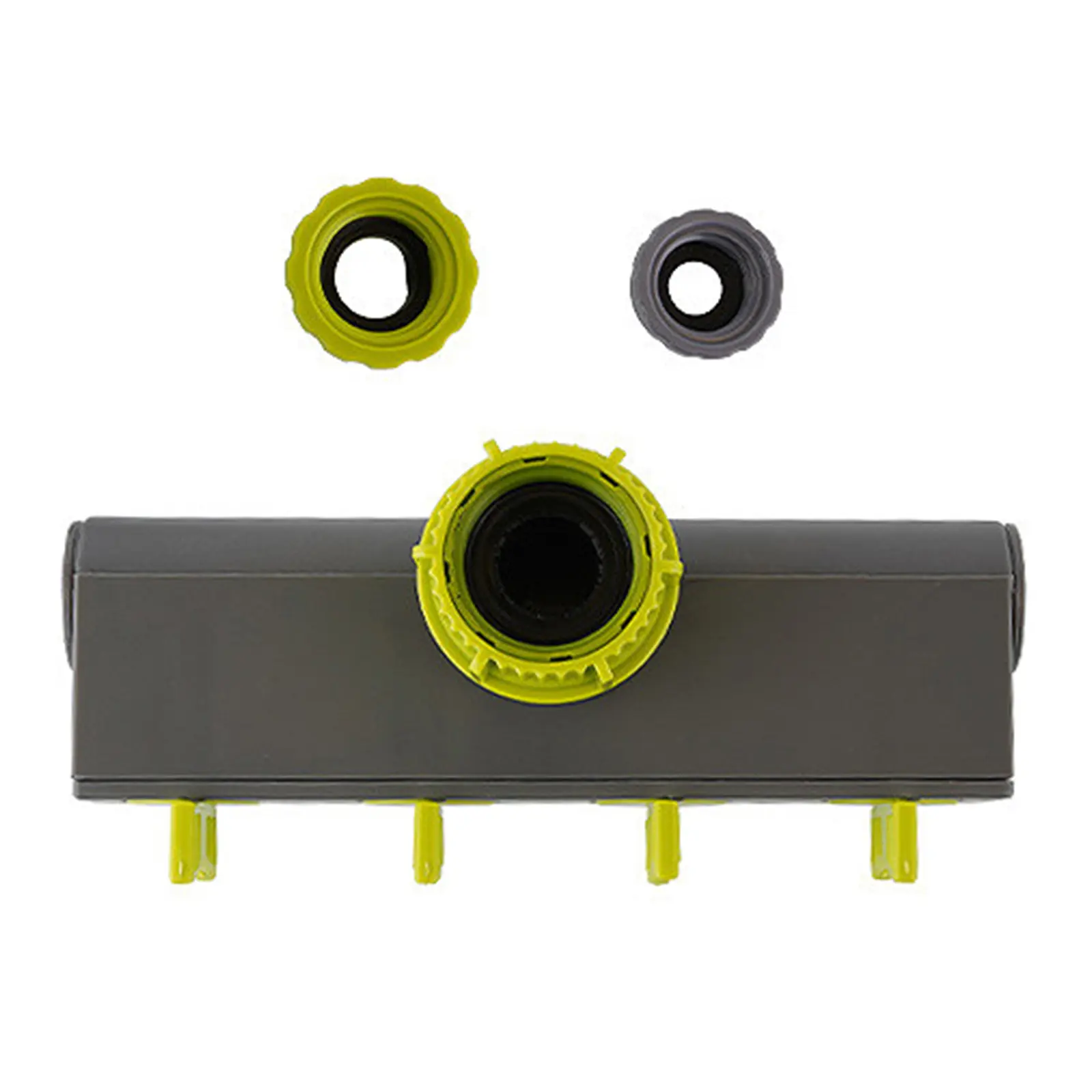 4 Way Garden Hose Splitters Faucet Diverter Tap Hose Connector Hose Pipe Splitter Water Distributor for Outdoor Faucet Sprinkle