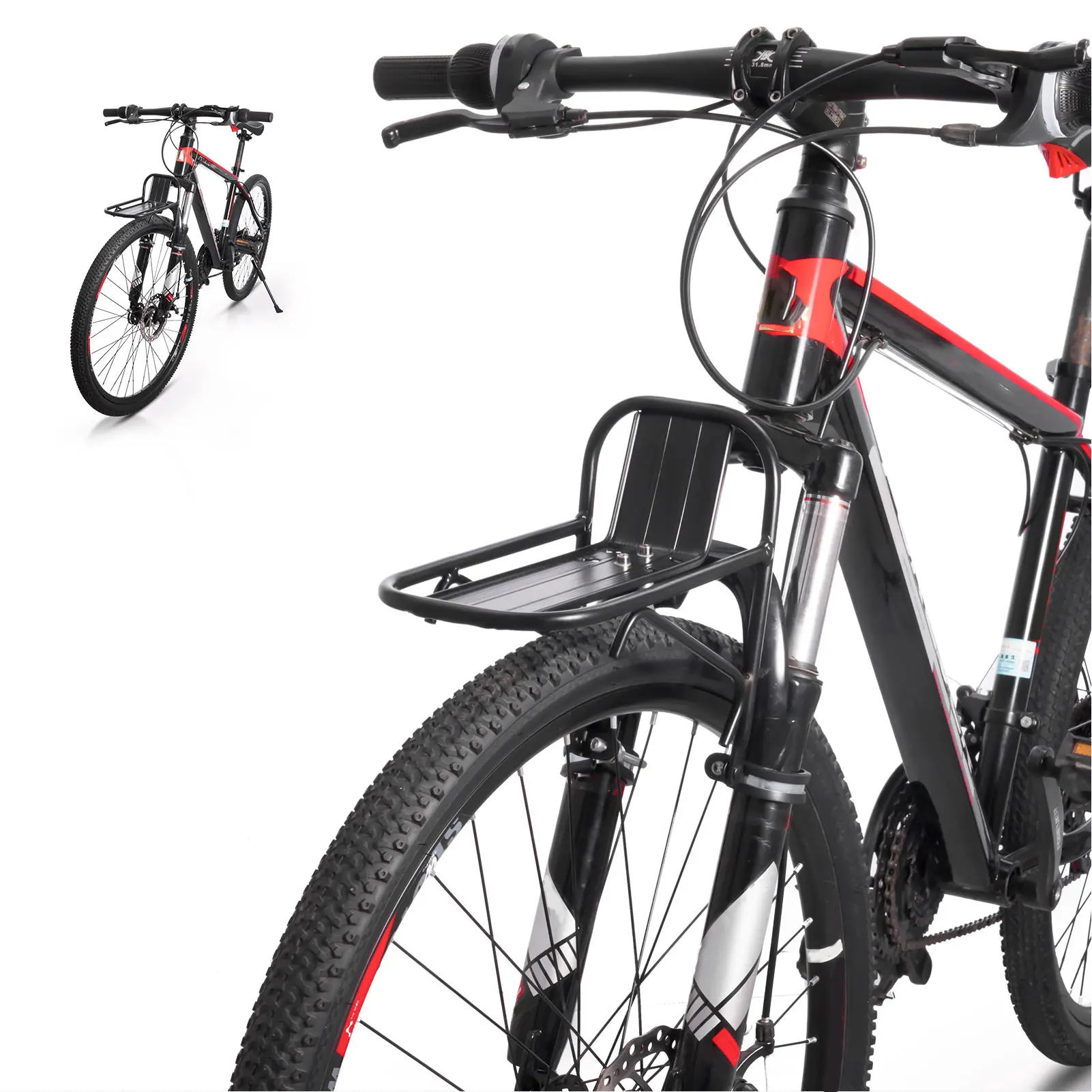 Front Rack Aluminum Alloy Mountain Bike Cargo Luggage Carrier Rack aluminum alloy bike rack  front rack bike rack