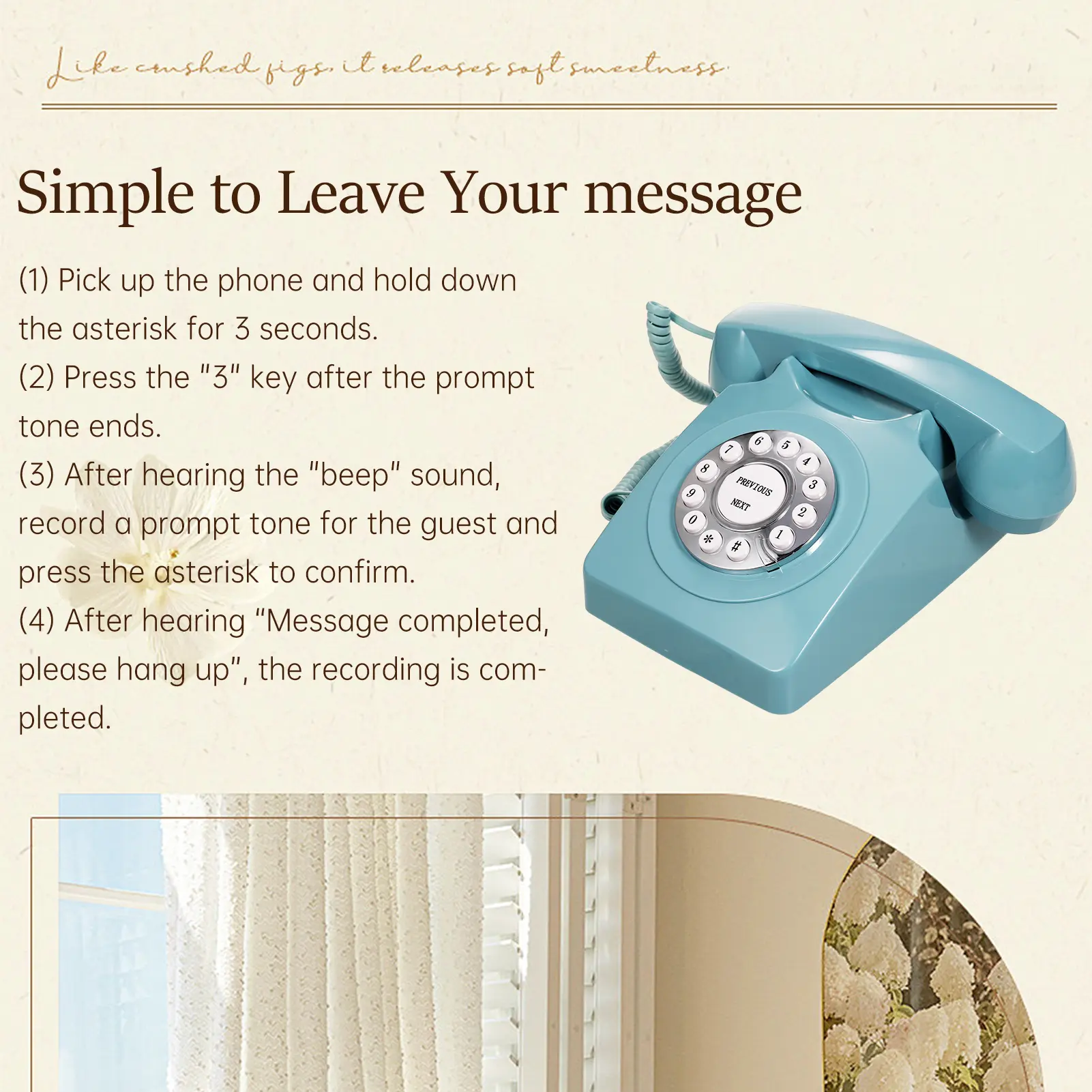 Audio Message Book Voice Record Wedding Phone Customized with Voicemail Best Wishes Suitable for Bridal Shower Birthday Party