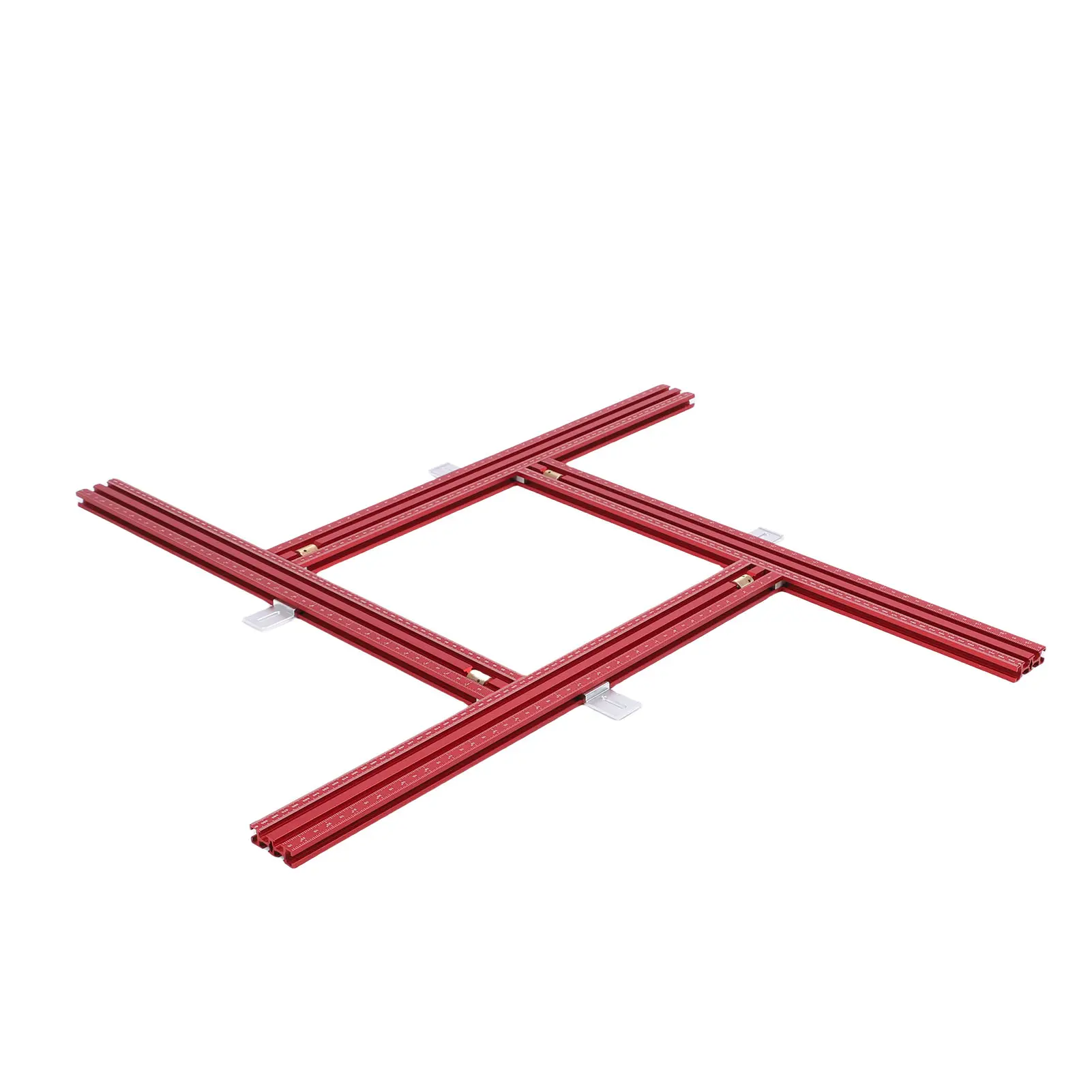 Aluminum Alloy Rail System Robust Construction Flexible Use Heavy Duty Easy To Read Parallel  Rail System for Woodworking