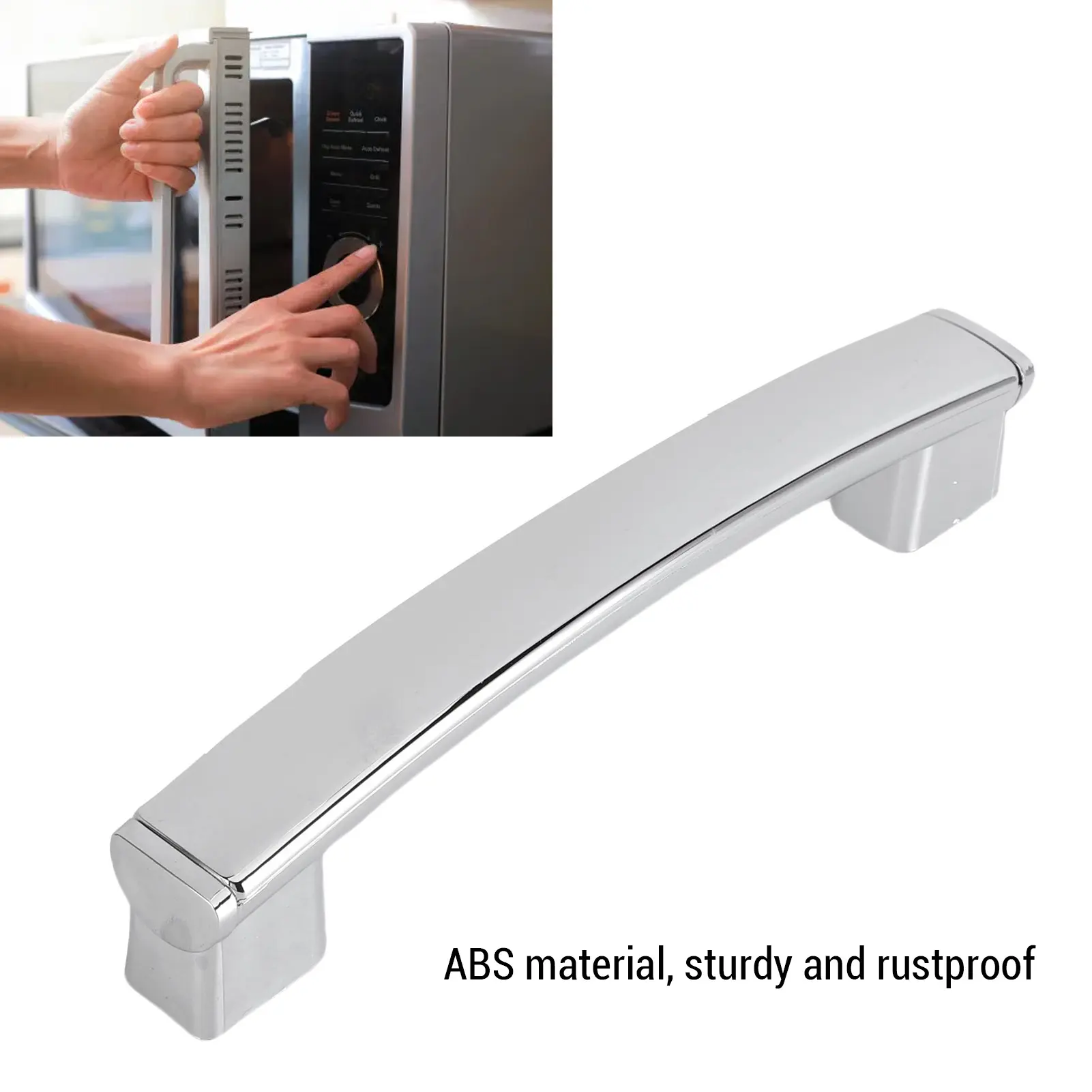 ABS Plastic Microwave Handle Microwave Handle WB15X26821 WB15X20402 ABS Plastic Electric Microwave Oven Door Handle Replacement
