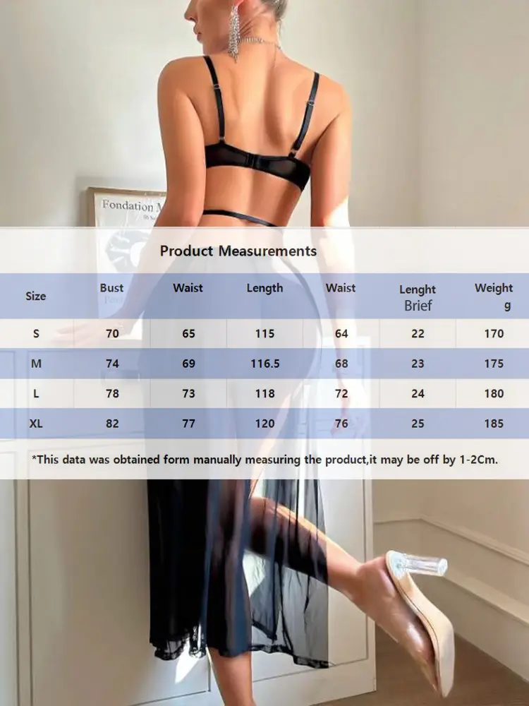 Sensual Sexy Lingerie Lace Tulle Sleepwear Set Erotic Bralette Women Intimate Home Wear Sheer Design Romantic Outfit for Couples