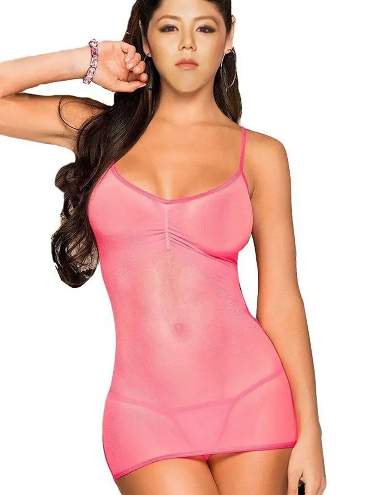Sexy Lingerie Women Open Anal Underwear Role Play Games Bodysuit Stockings Erotic Costumes Transparent Babydoll Exotic Apparel