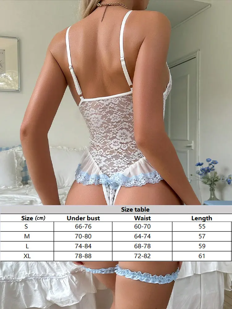 Naughty Sexy Bra Set Erotic Underwear Set Porno Lingerie Lace Sexy Bra and Panty Garter Set Lingerie Sexy Hot Erotic Sleepwear
