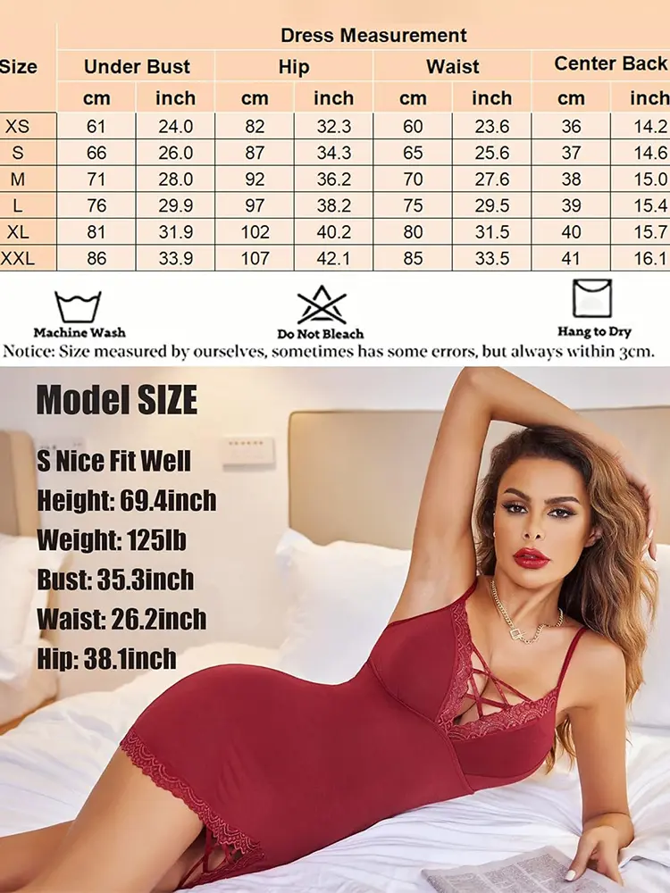 Sexy Deep V Lingerie Hollow Back Strap Sleepdress Tempting Revealing Strap Nightgown New Hot Sale of The Season Cross Over Club