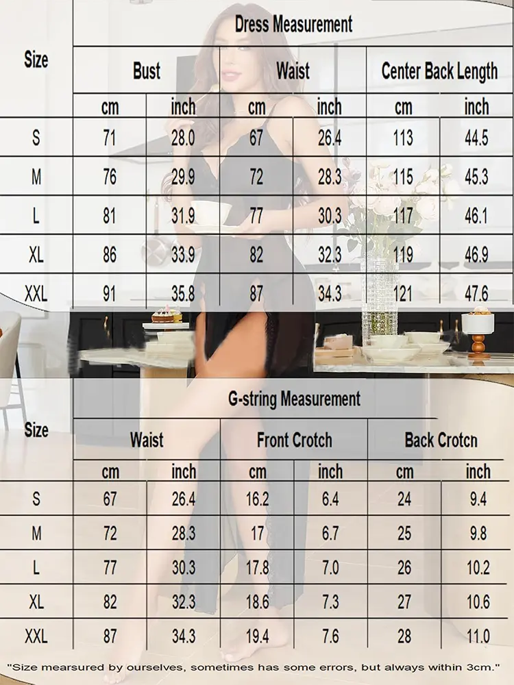Sexy Pajamas Women's Silk Suspender Nightdress Satin Open Anal Erotic Apparel Home Service Deep V See Through Babydoll Nightwear