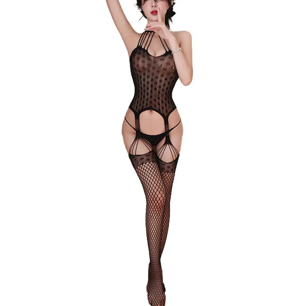 Sexy Lingerie Hollow Open Cut Jumpsuit Sexy and Passionate Thong Thong 18 Fancy Women Underwear Bra Sets Sexy Woman Clogs Plus