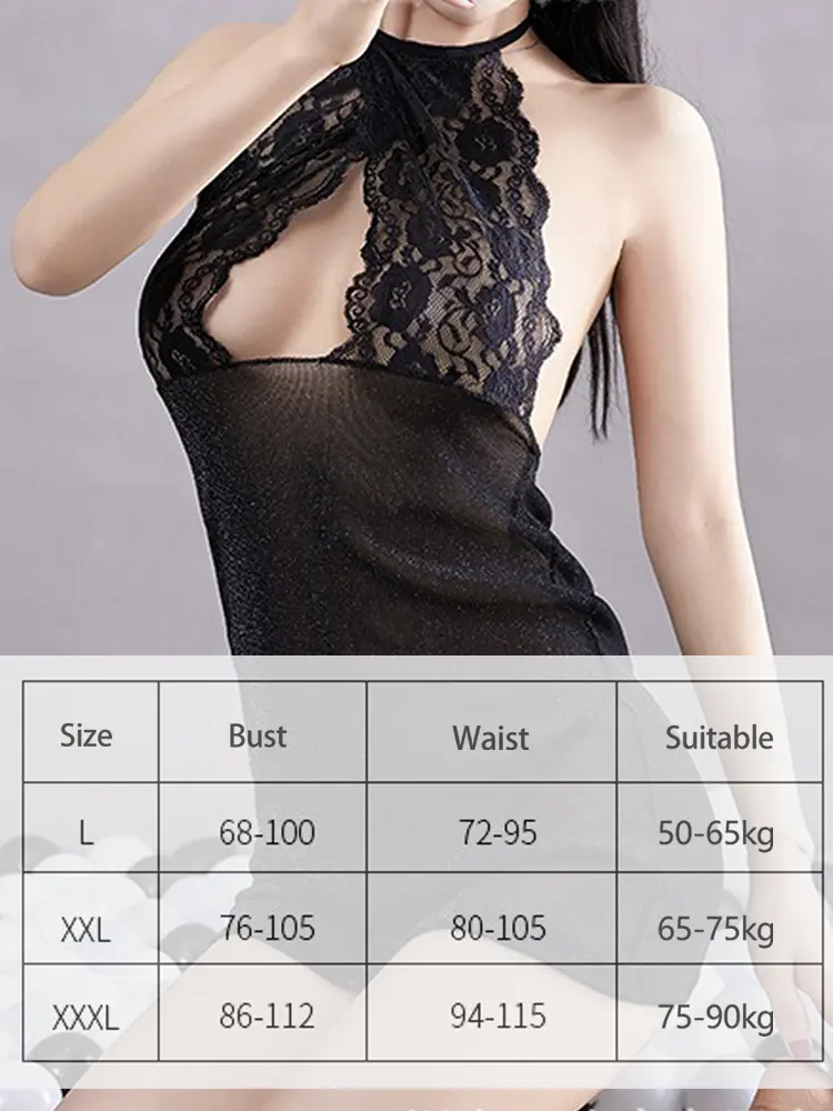 Sexy Office Lady Cosplay Costumes Women Sexy Lingerie Stewardess Outfit Secretary Bodysuit Uniform Black Lace Club Wear Dress
