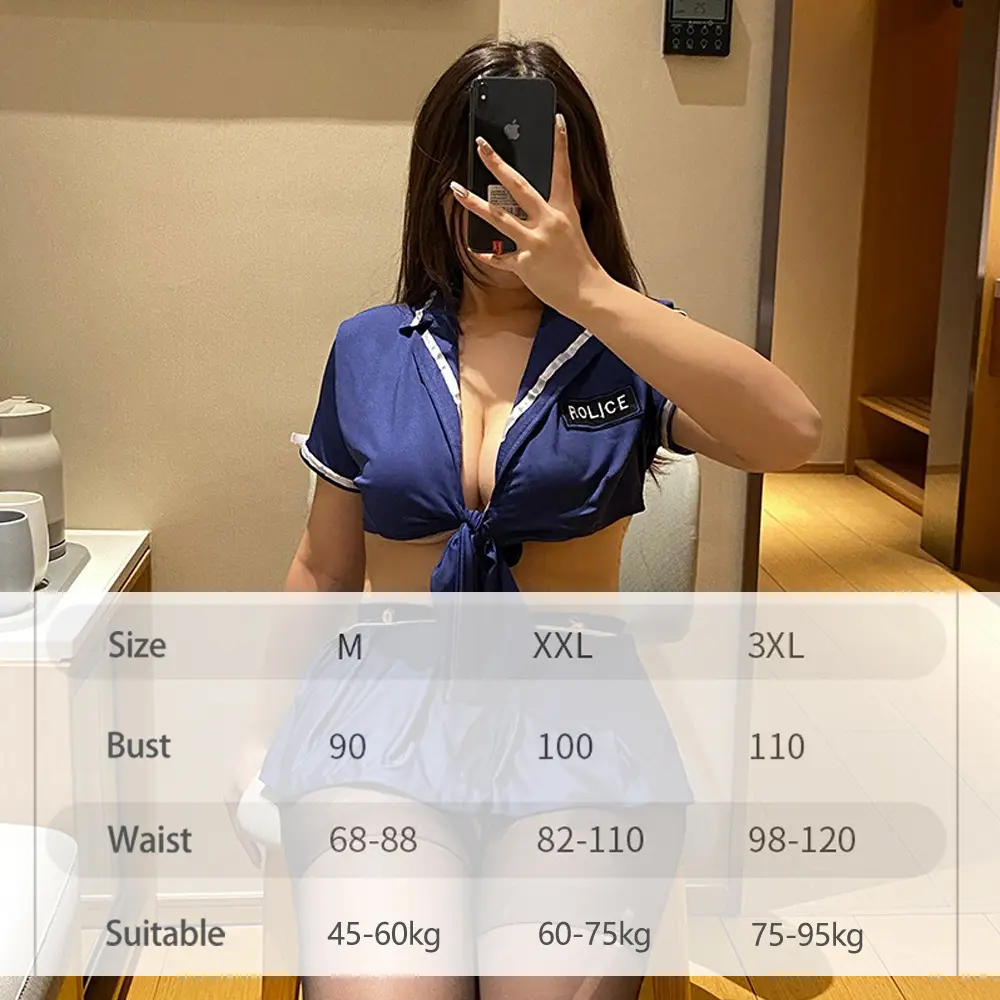 Sexy Cosplay Schoolgirl Lingerie Role Play Student Costumes Crop Top Miniskirt Erotic Lingerie Cosplay Uniform Adult Sex Costume