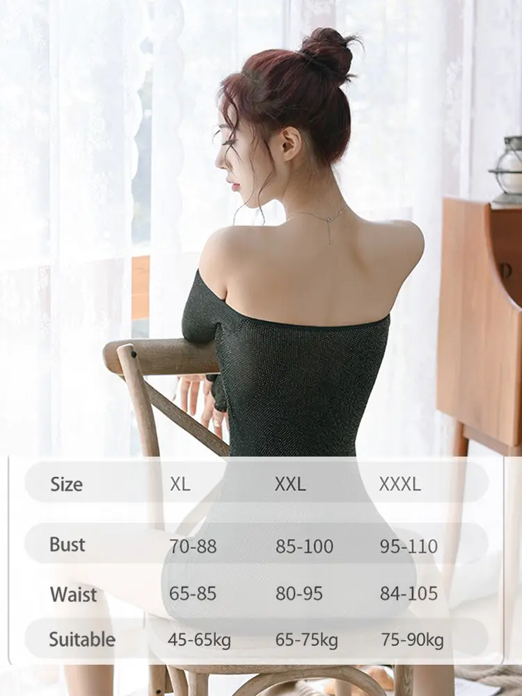 Erotic Lingerie Low Cut Backless Sex Set Tight Skirt Sexy Underwear Women Dirty Sexual Lingerie Woman Babydoll New Dress