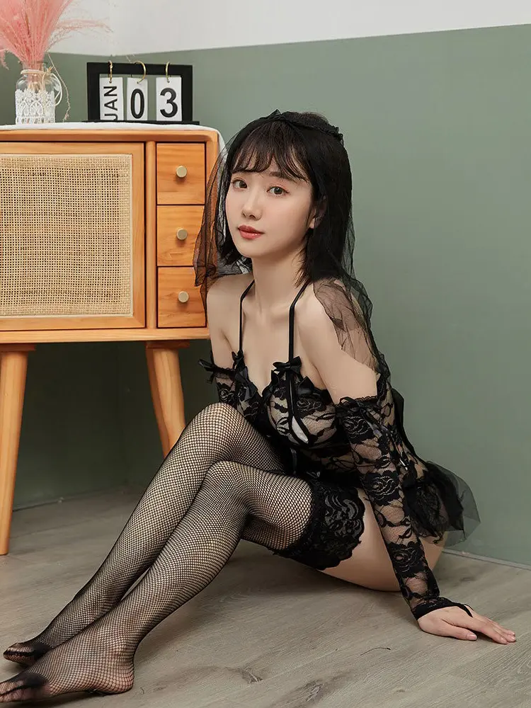 Sexy Cosplay Schoolgirl Lingerie Role Play Student Costumes Crop Top Miniskirt Erotic Lingerie Cosplay Uniform Adult Sex Costume