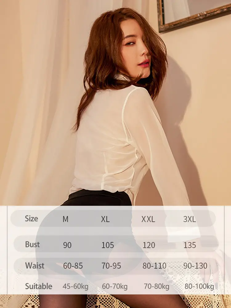 Office Lady Roleplay Sexy Lingerie Secretary Sexi Uniform Teacher Cosplay Costume Open Bra See Through Shirt Mini Pencil Skirt