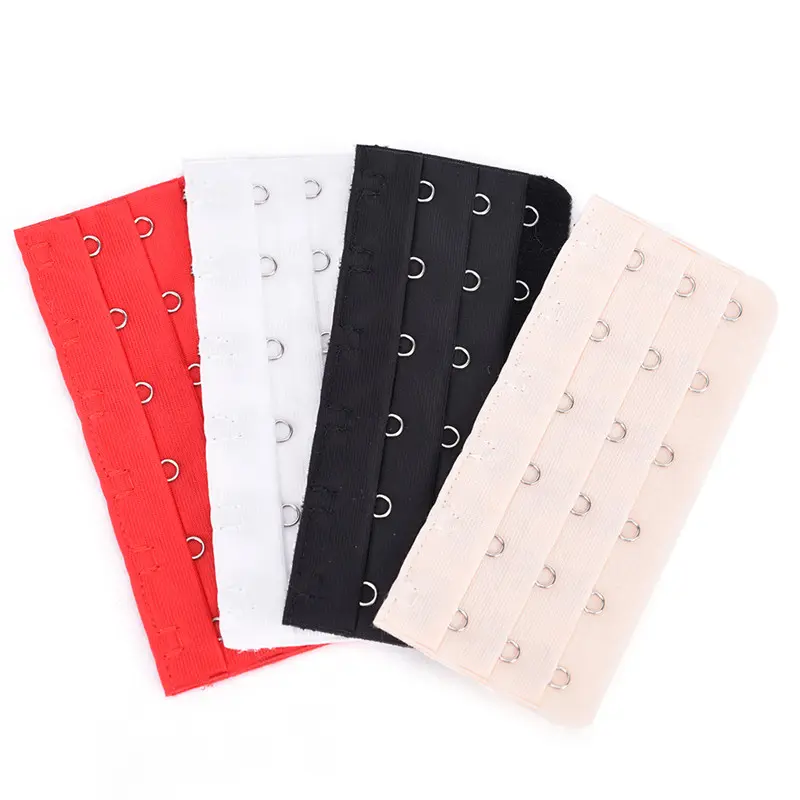 3pcs Bra Extenders Strap Buckle Extension  3Rows 6 Hooks Clasp Straps Women Bra Strap Extender Sewing Tool Intimates Accessories