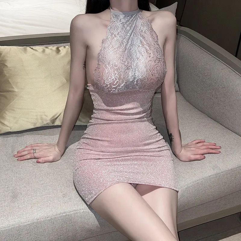 Hot Sexy Lingerie Women Erotic Bodystocking Sexy Underwear Crotchless Porn Dress Bodysuit Mesh Clothes Nightclubs