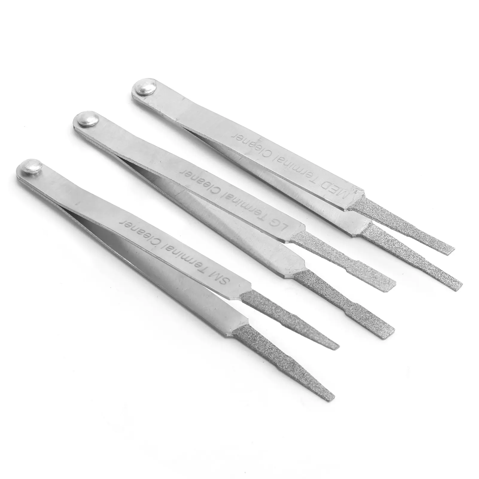 Terminal Cleaner Set Auto Repairing Hardware Tool for Small Electrical Spade Pin Connector Electrical Connector Tweezer