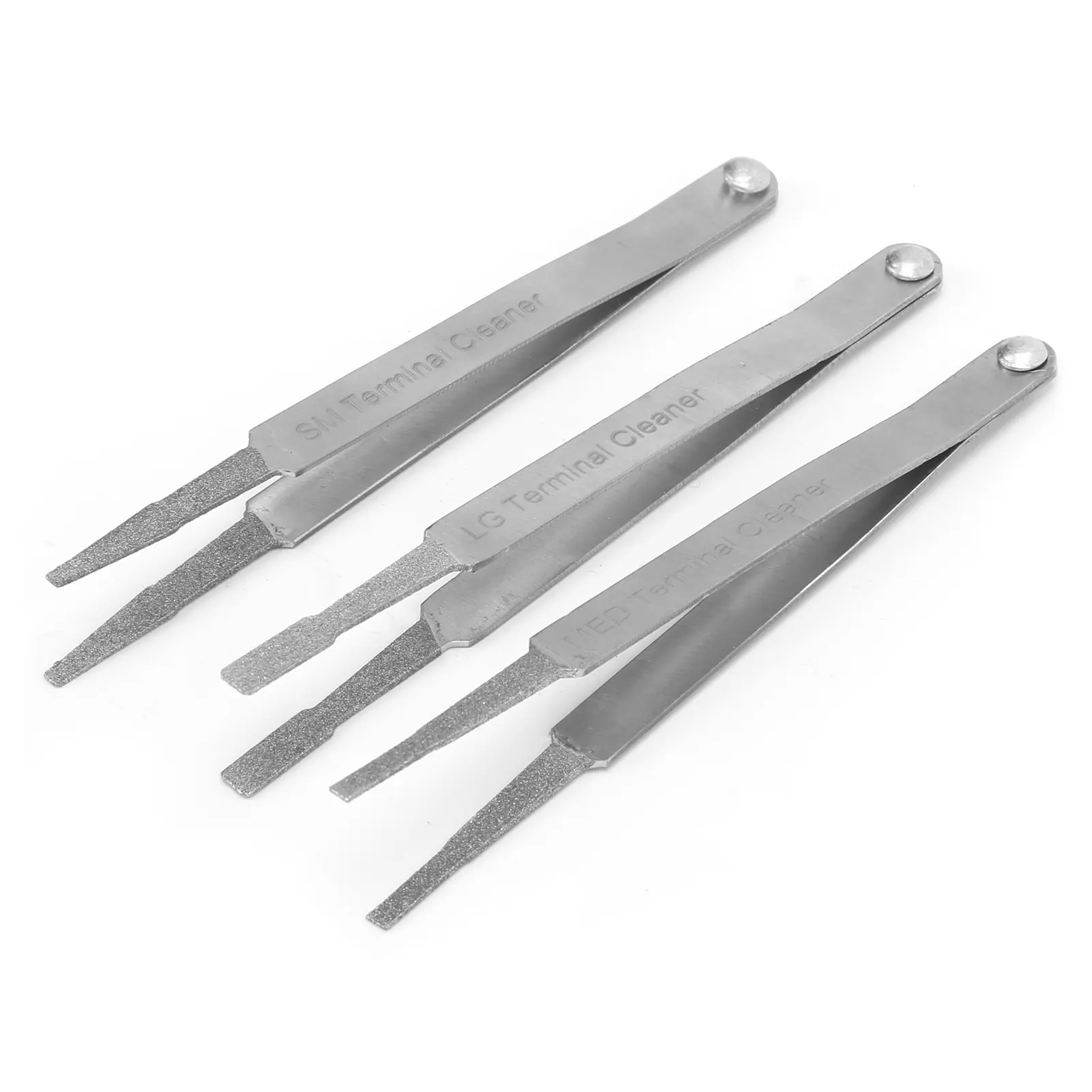 Terminal Cleaner Set Auto Repairing Hardware Tool for Small Electrical Spade Pin Connector Electrical Connector Tweezer
