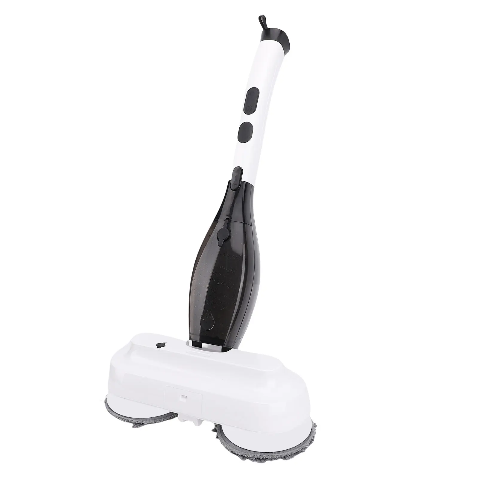 Cordless Electric Mop 800ml Water  2 in 1 Electric Scrubber Mop Adjustable Angle Brush Water Spray for Hardwood Tile Floor