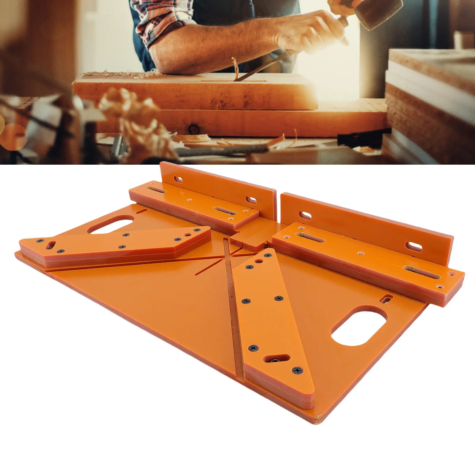 Door Casing Cutting Auxiliary Tool Door Casing Cutting  Accurate Prevent Wear Direct Oblique Cutting for Home Decoration