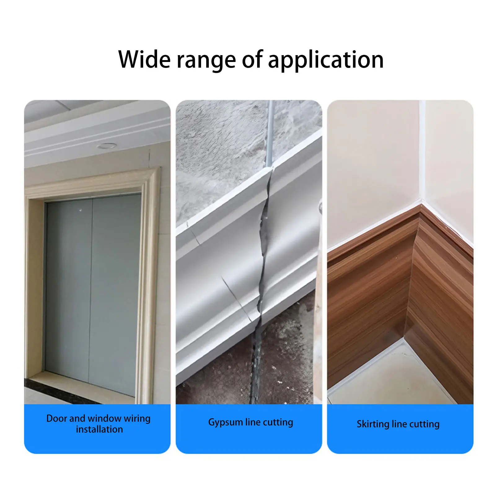 Door Casing Cutting Auxiliary Tool Door Casing Cutting  Accurate Prevent Wear Direct Oblique Cutting for Home Decoration