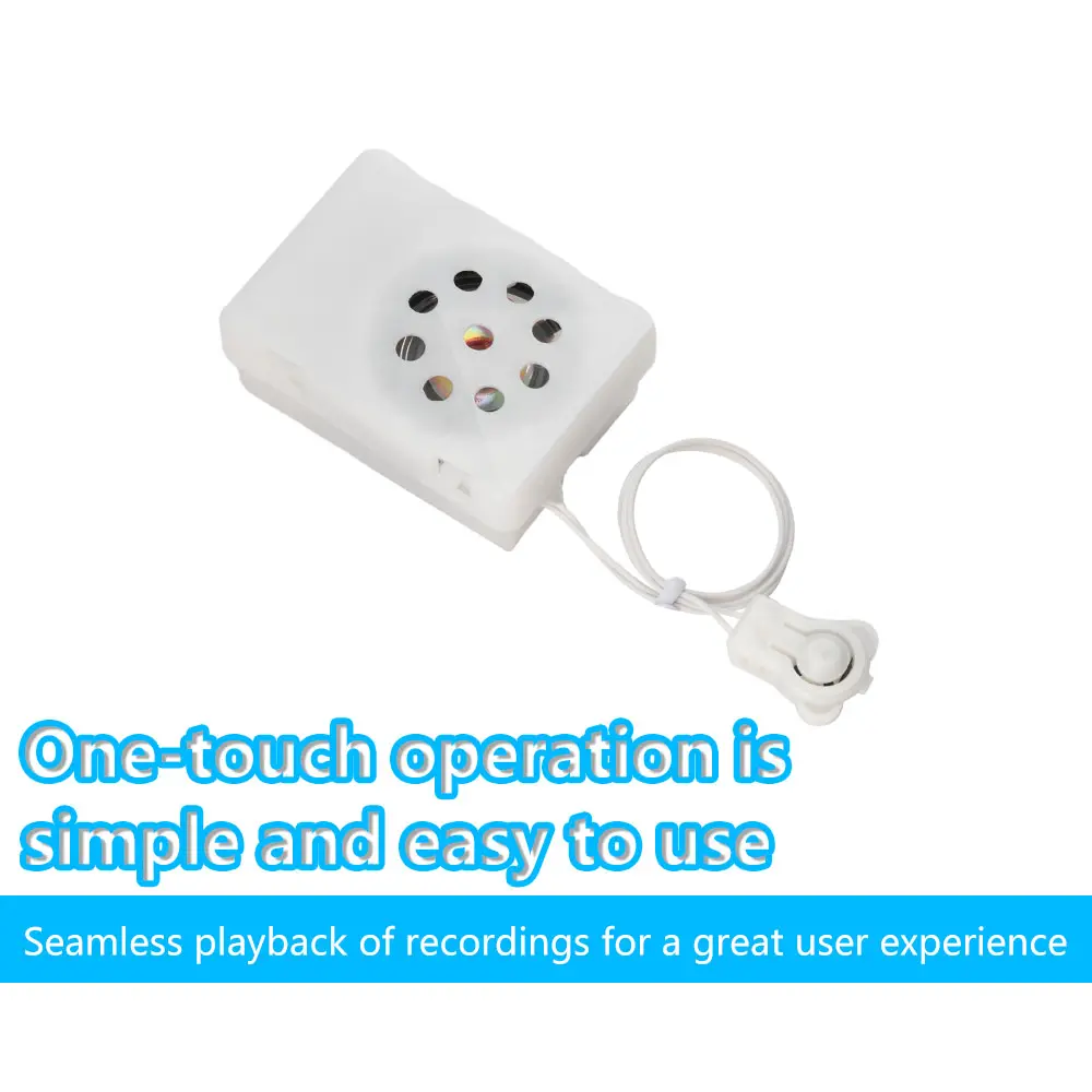 35 Seconds Button Sound Box Toys Recording Device Plush Toy Custom Messages Recorder Voice Box Stuffed Animal Sound Recorders