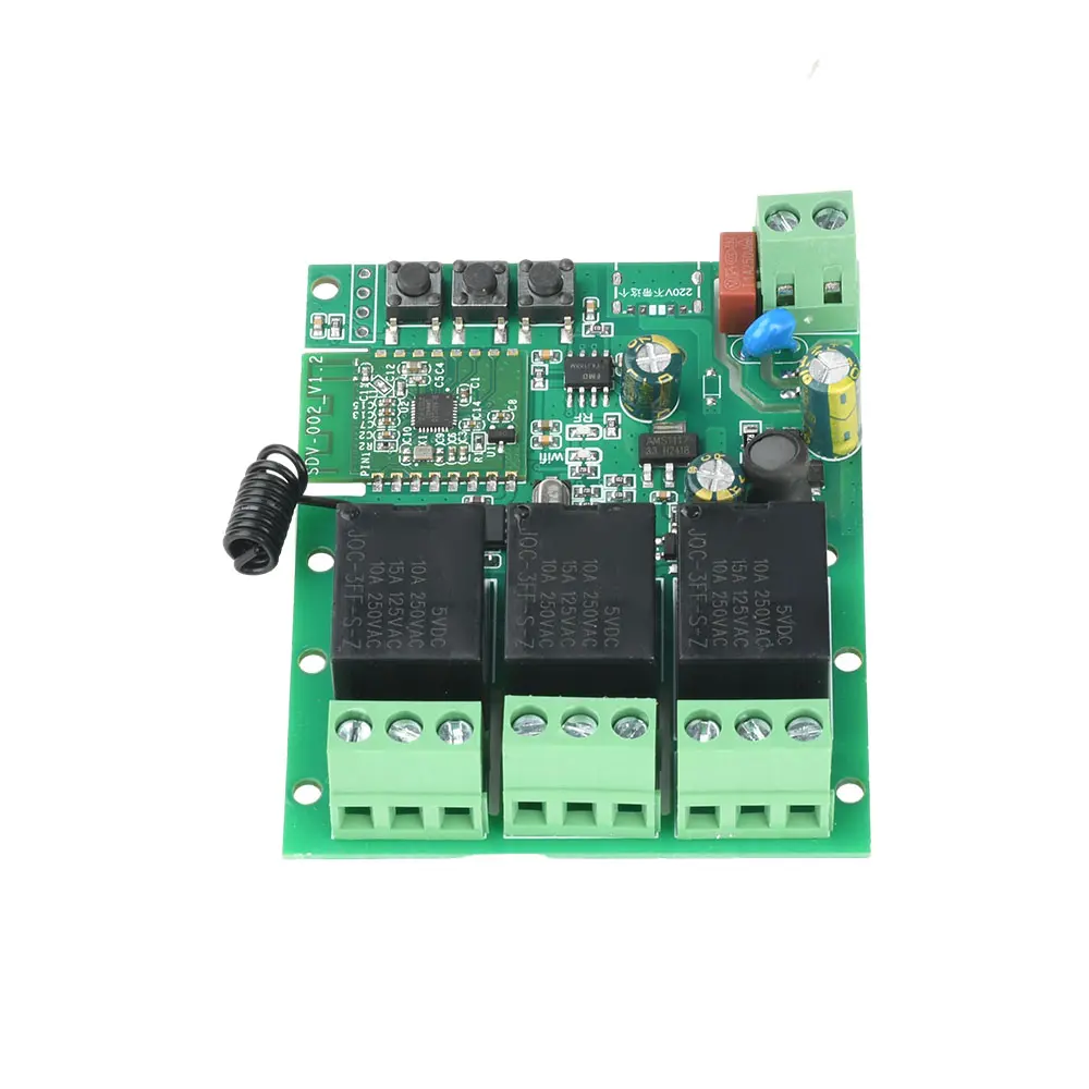 eWelink 3 Channel Self-locking Smart WiFi Bluetooth Relay Module Support 433MHz RF Remote Control  Wireless Smart Home Switch