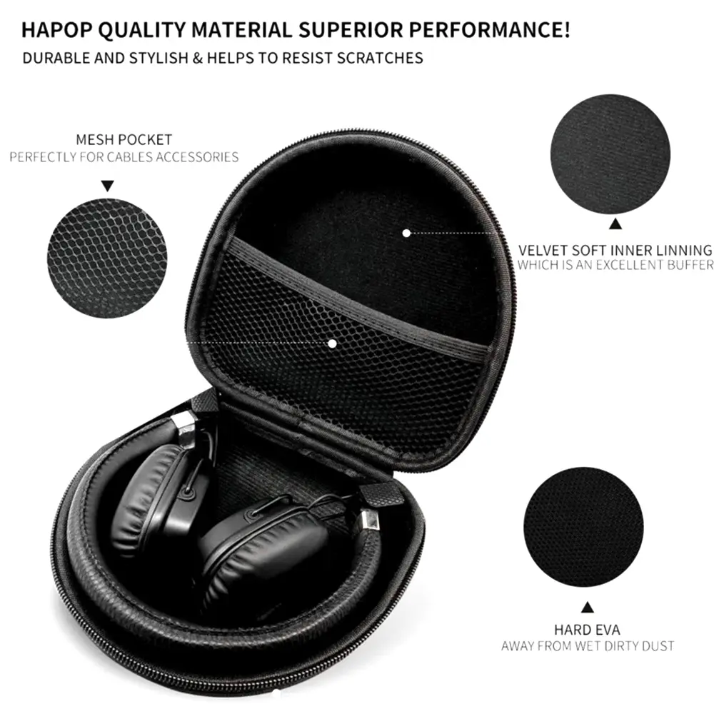 Hard Carrying Case For Marshall Major 4 3 2 IV III II MID EVA Bluetooth Wireless Headphones Storage Bag BT Headset Generation