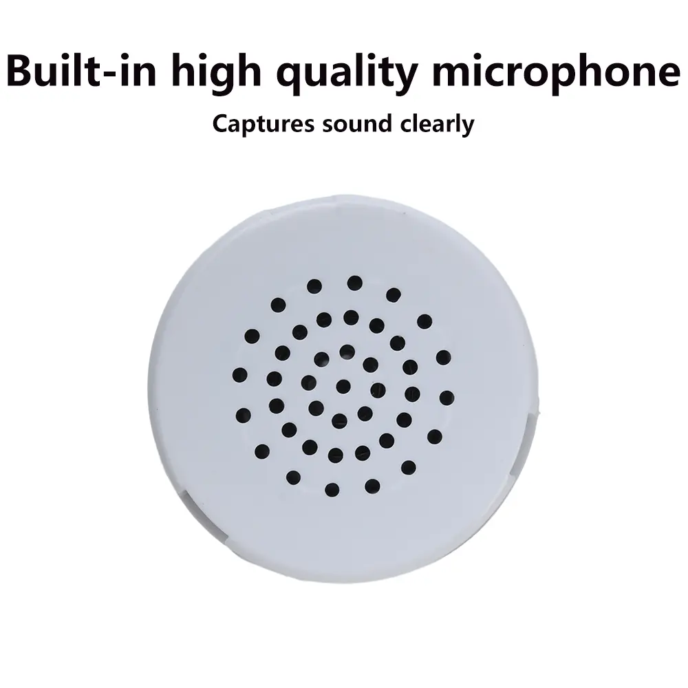 30/60 Seconds Stuffed Bear Voice Box Recordable Sound Module Baby Plush Toy Voice Recorder Device DIY Voice Message Recorder